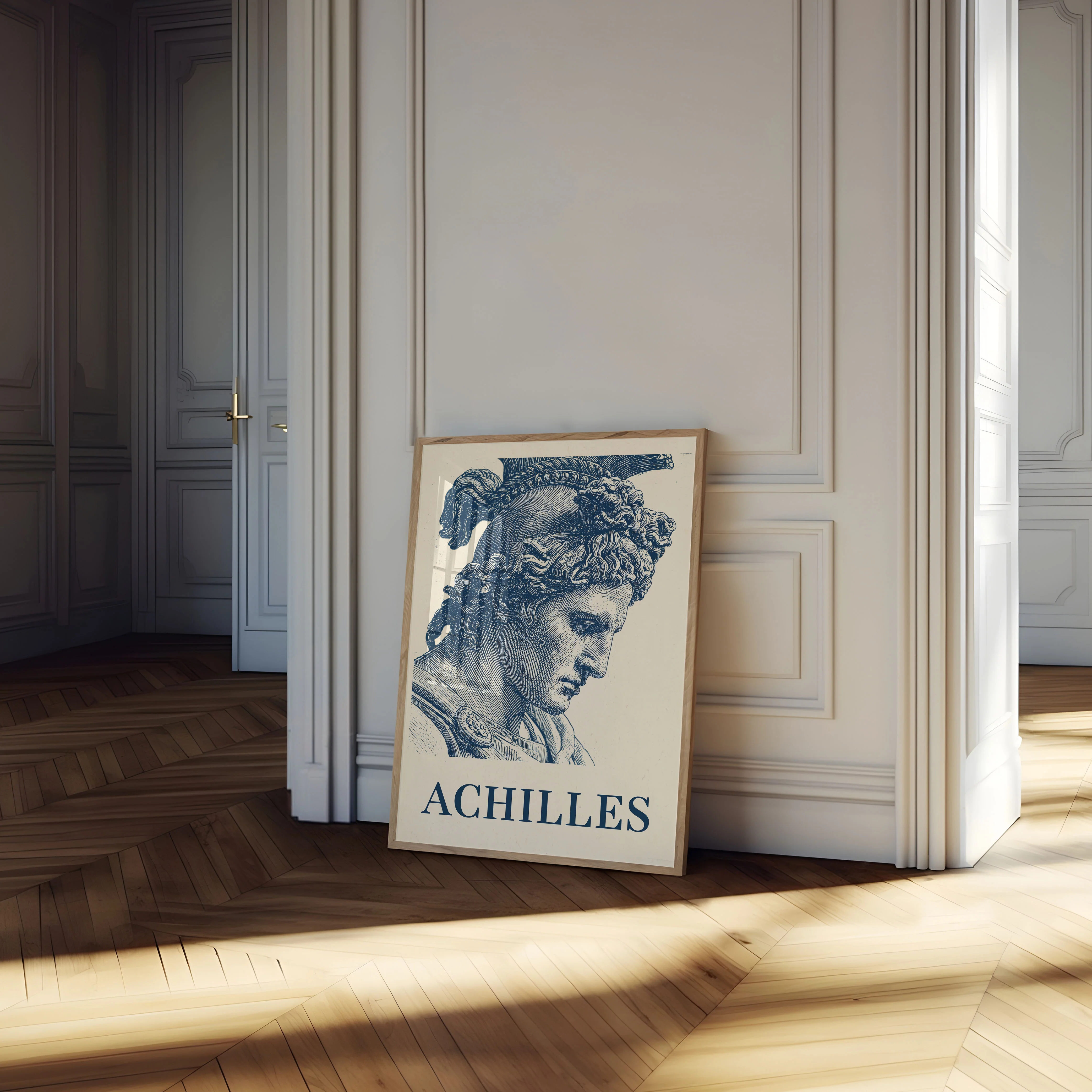 Achilles Ancient Warrior Poster - Image 4