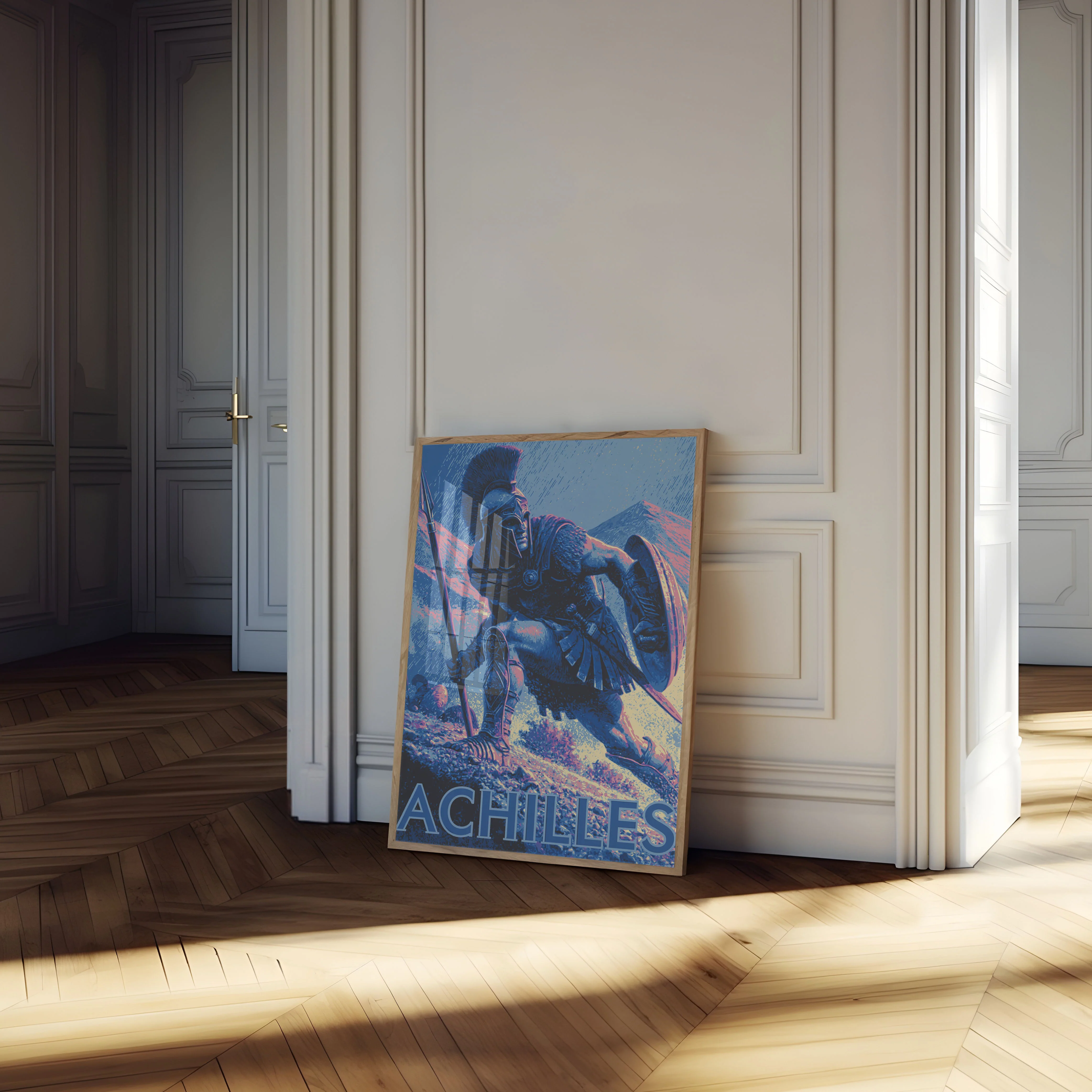Achilles Warrior Legend Poster - Image 4