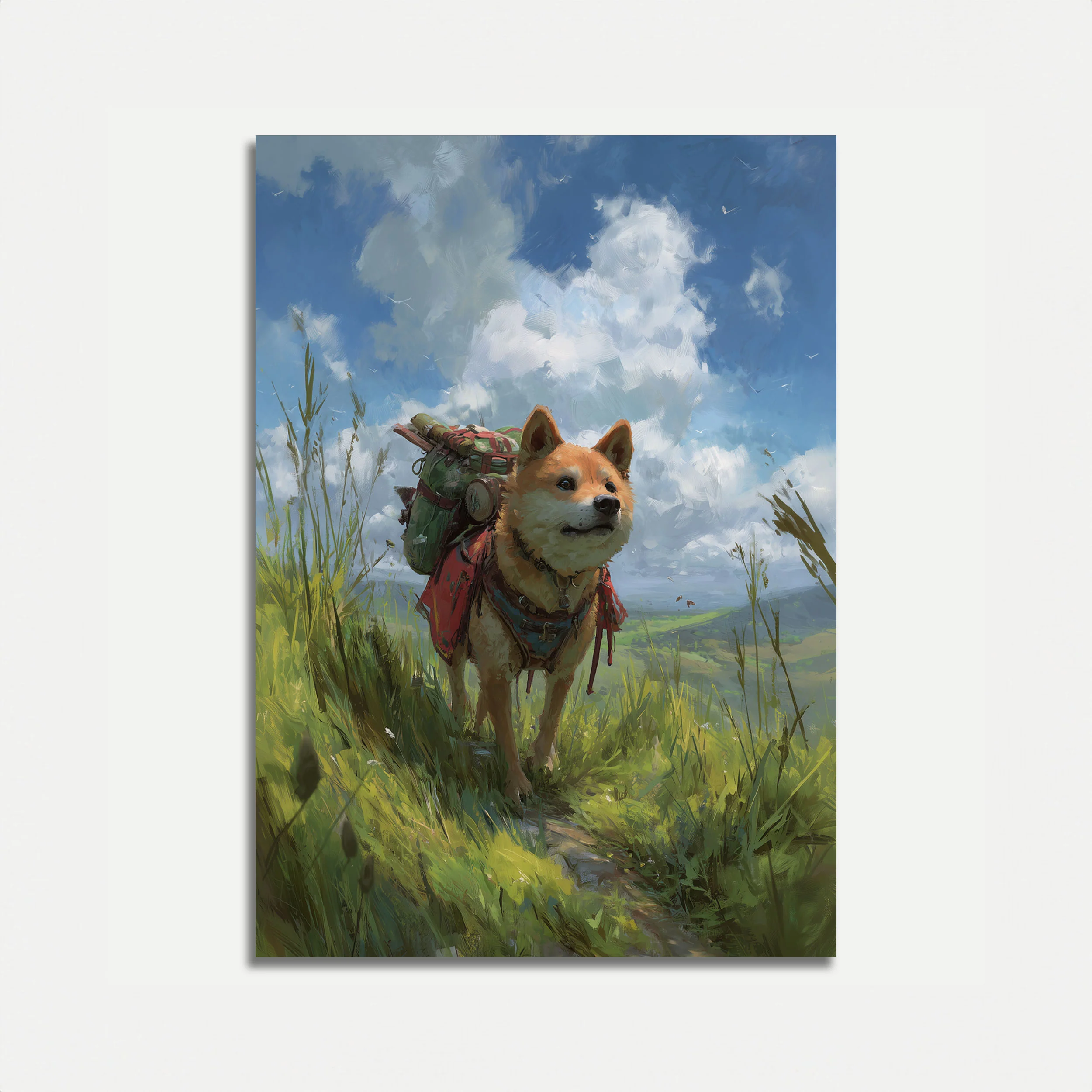 Adventure Dog Trail Poster