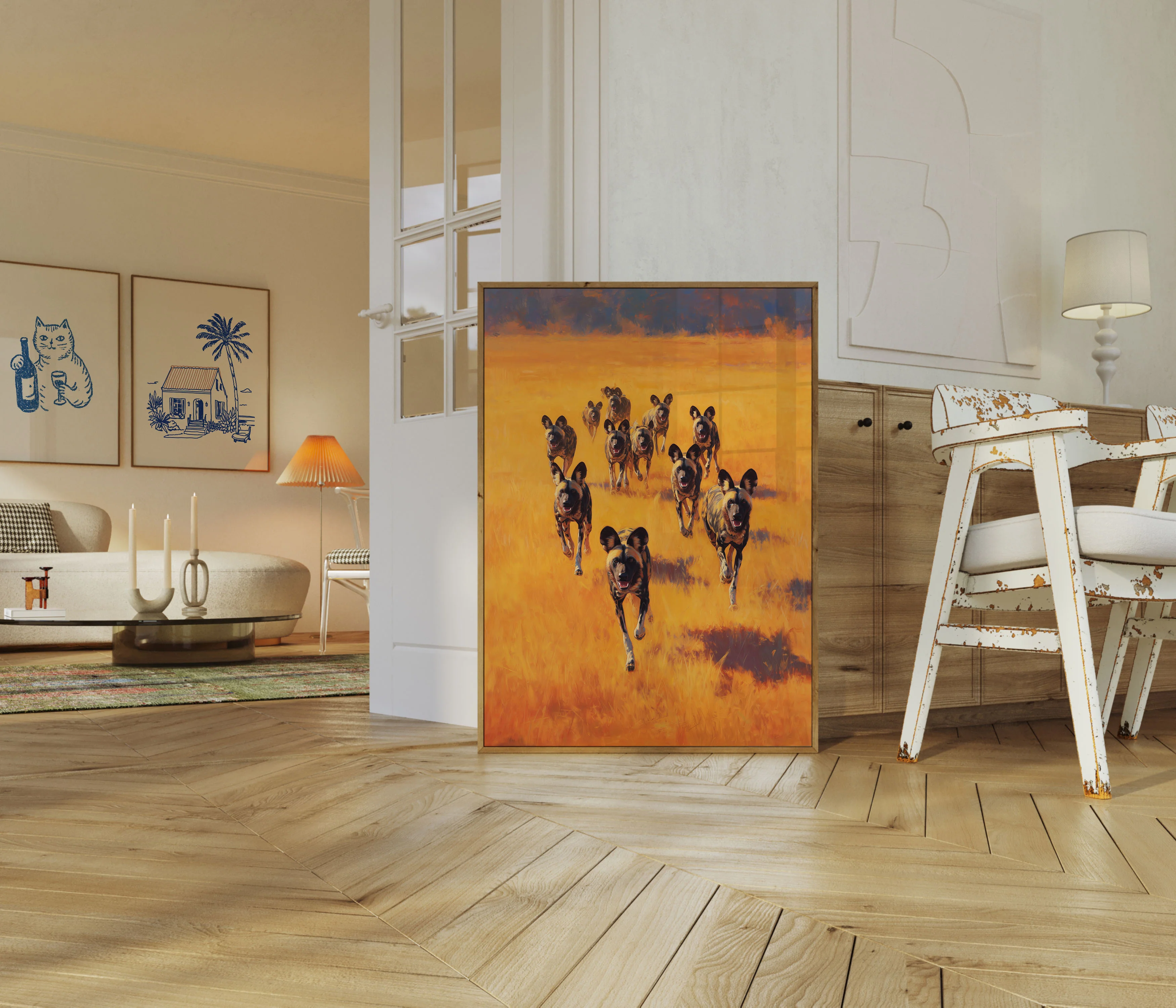 African Wild Dogs Pack Poster - Image 5