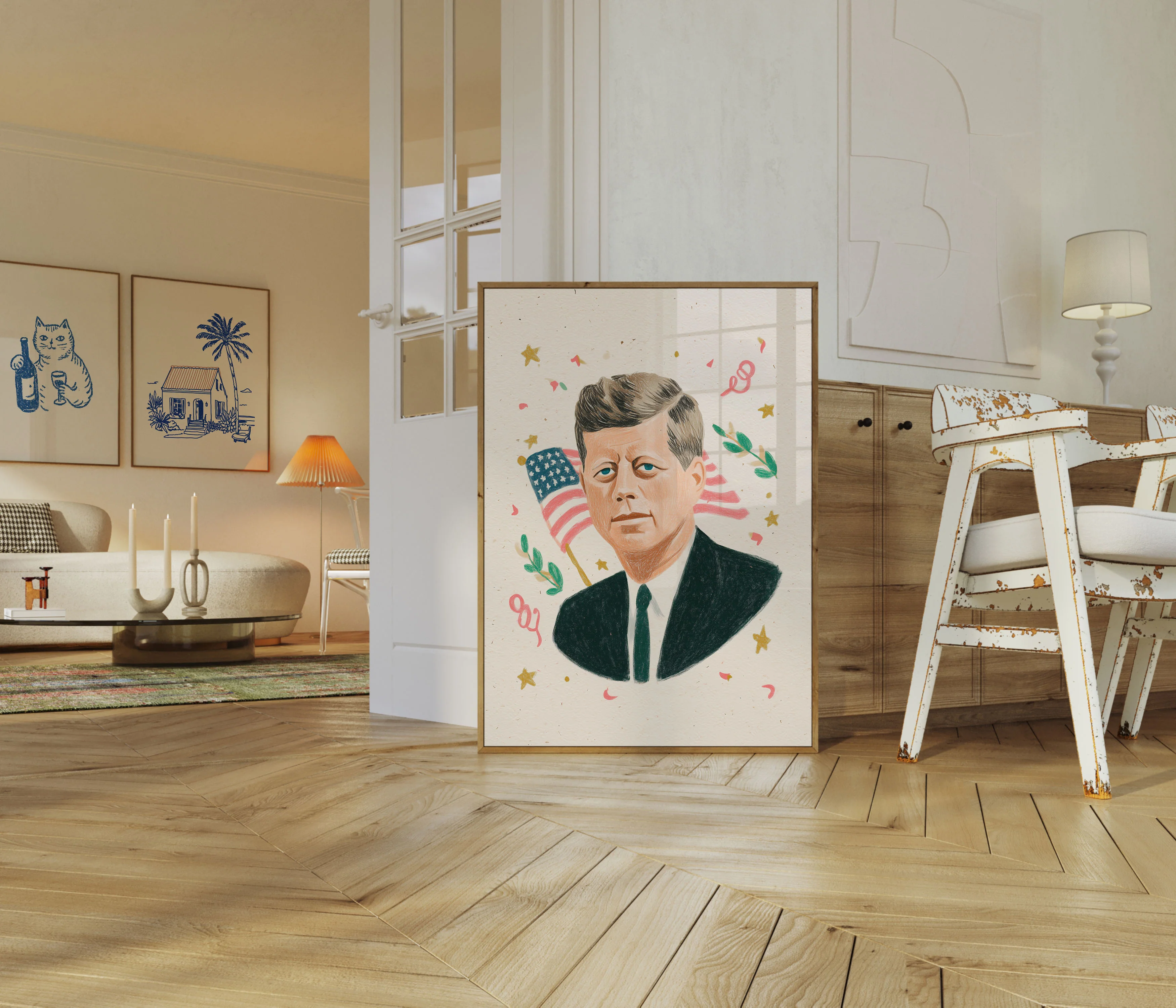 American Presidential Icon Poster - Image 5