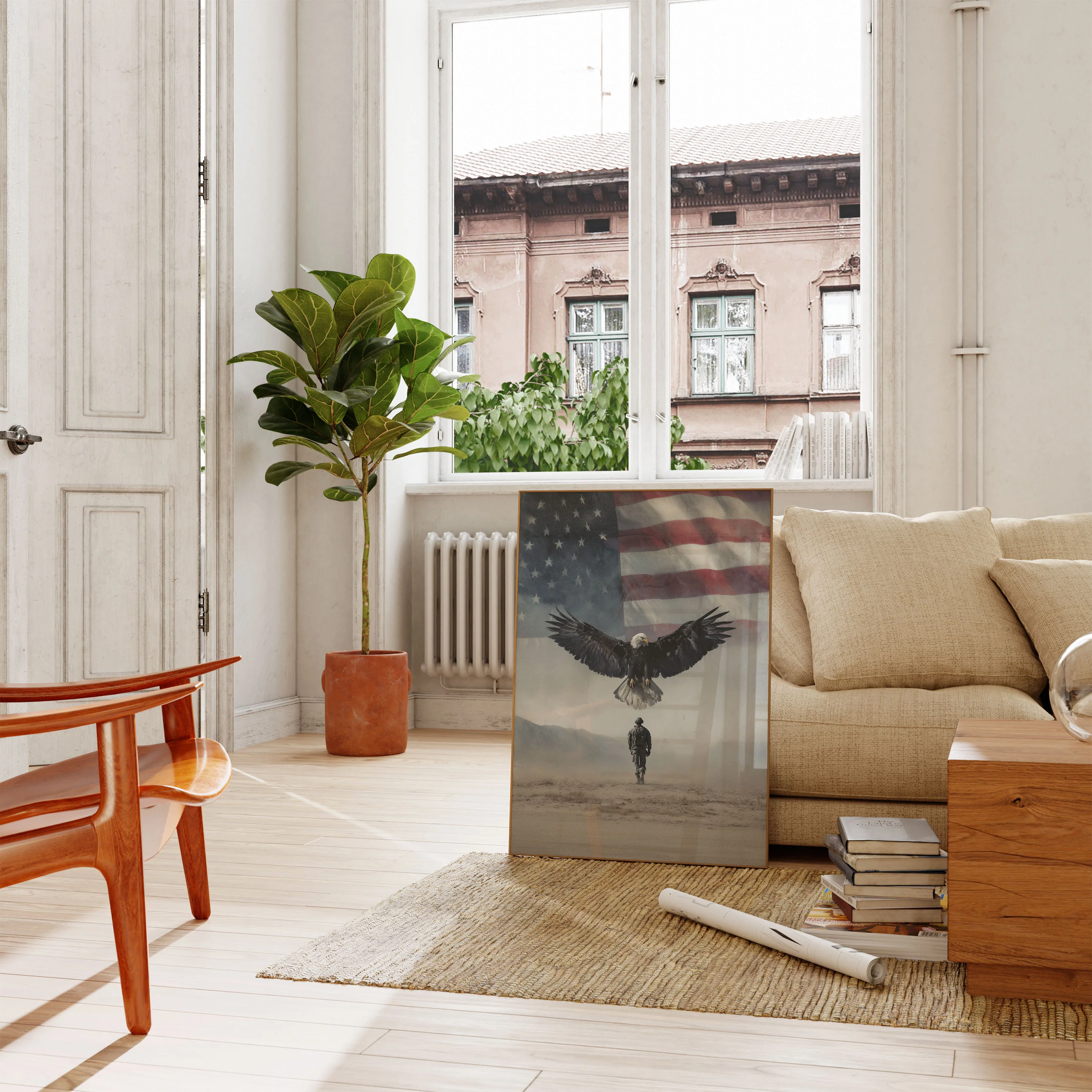 American Spirit Eagle Poster - Image 2