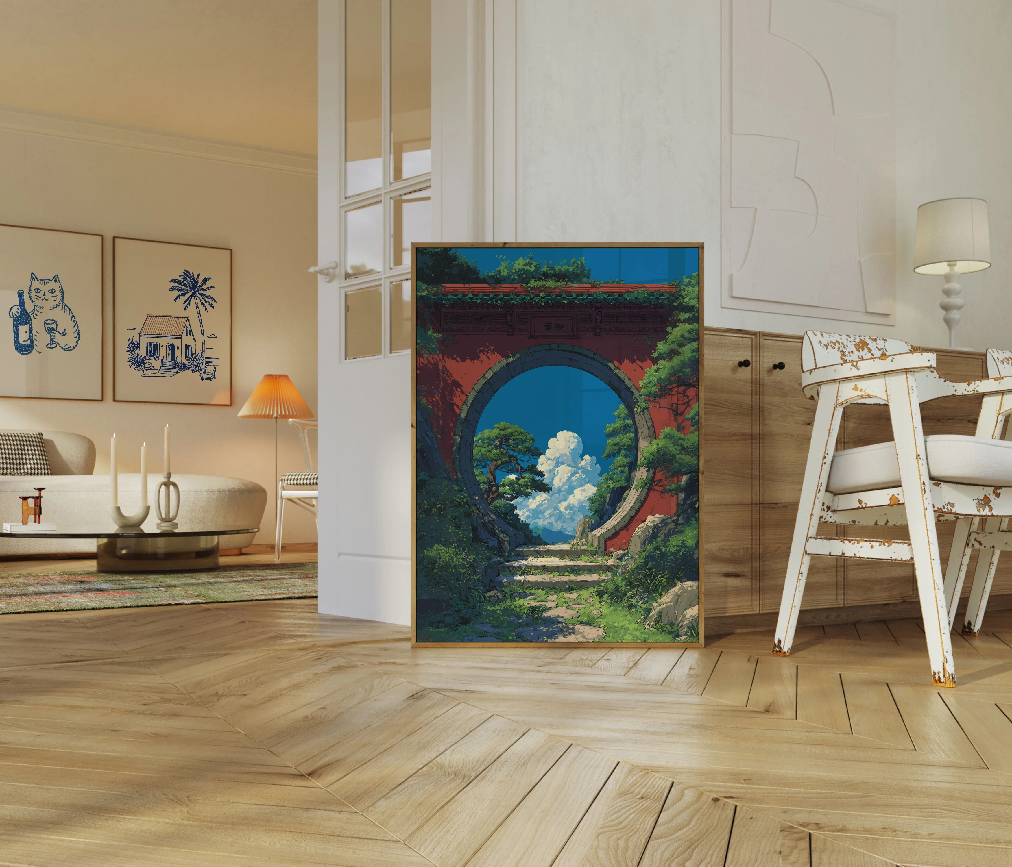 Ancient Garden Portal Poster - Image 4