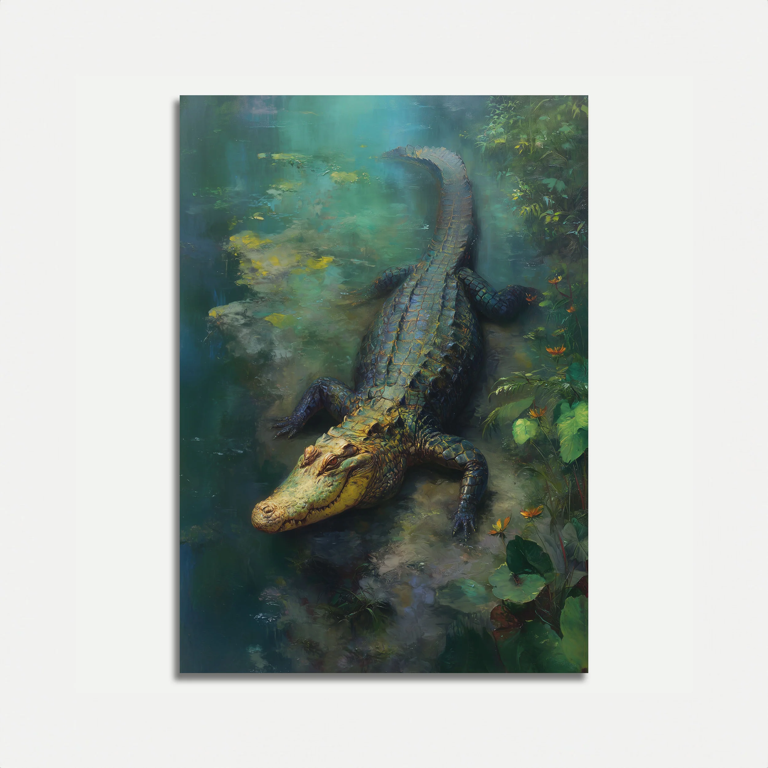 Ancient Predator Swamp Poster