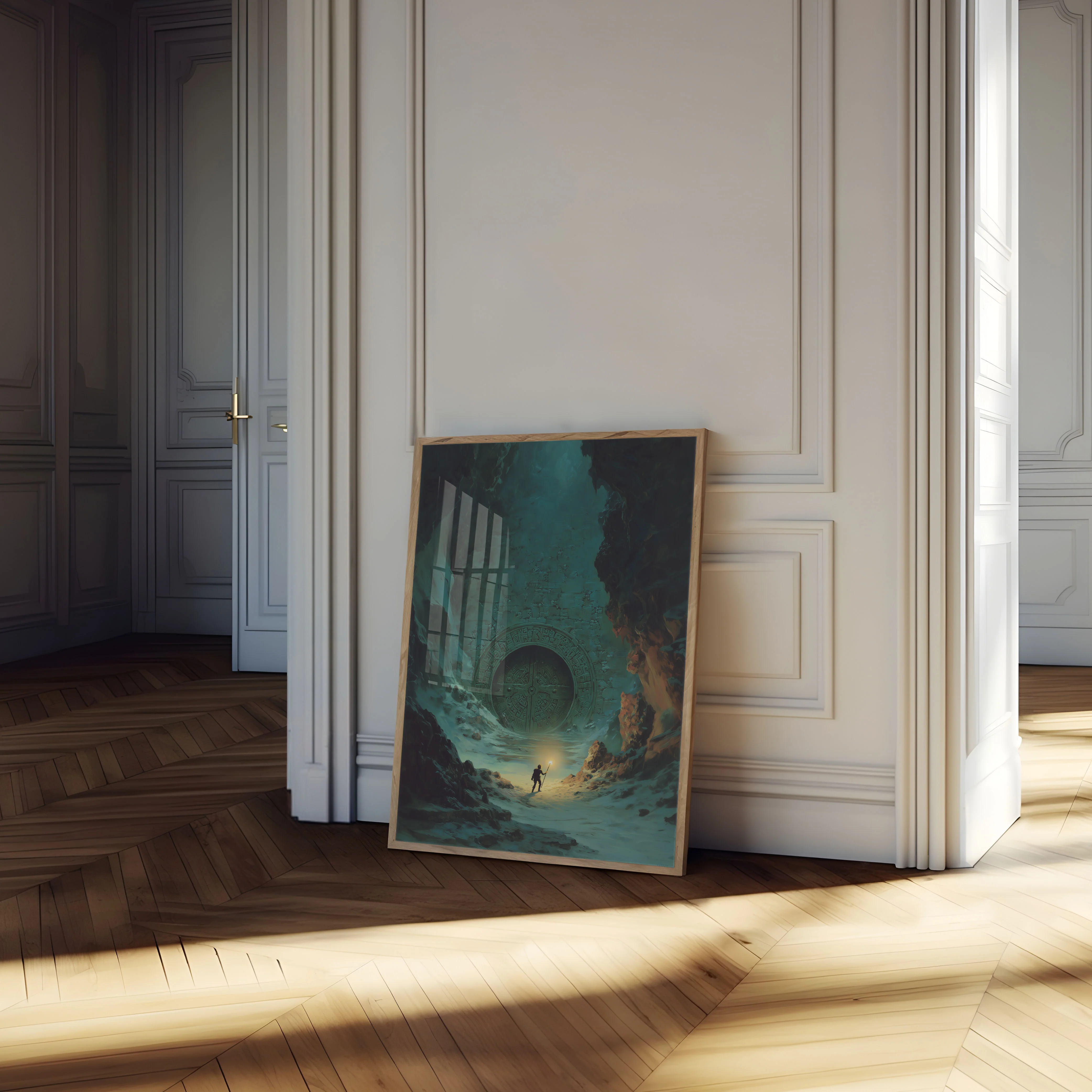 Ancient Underground Temple Discovery Poster - Image 4