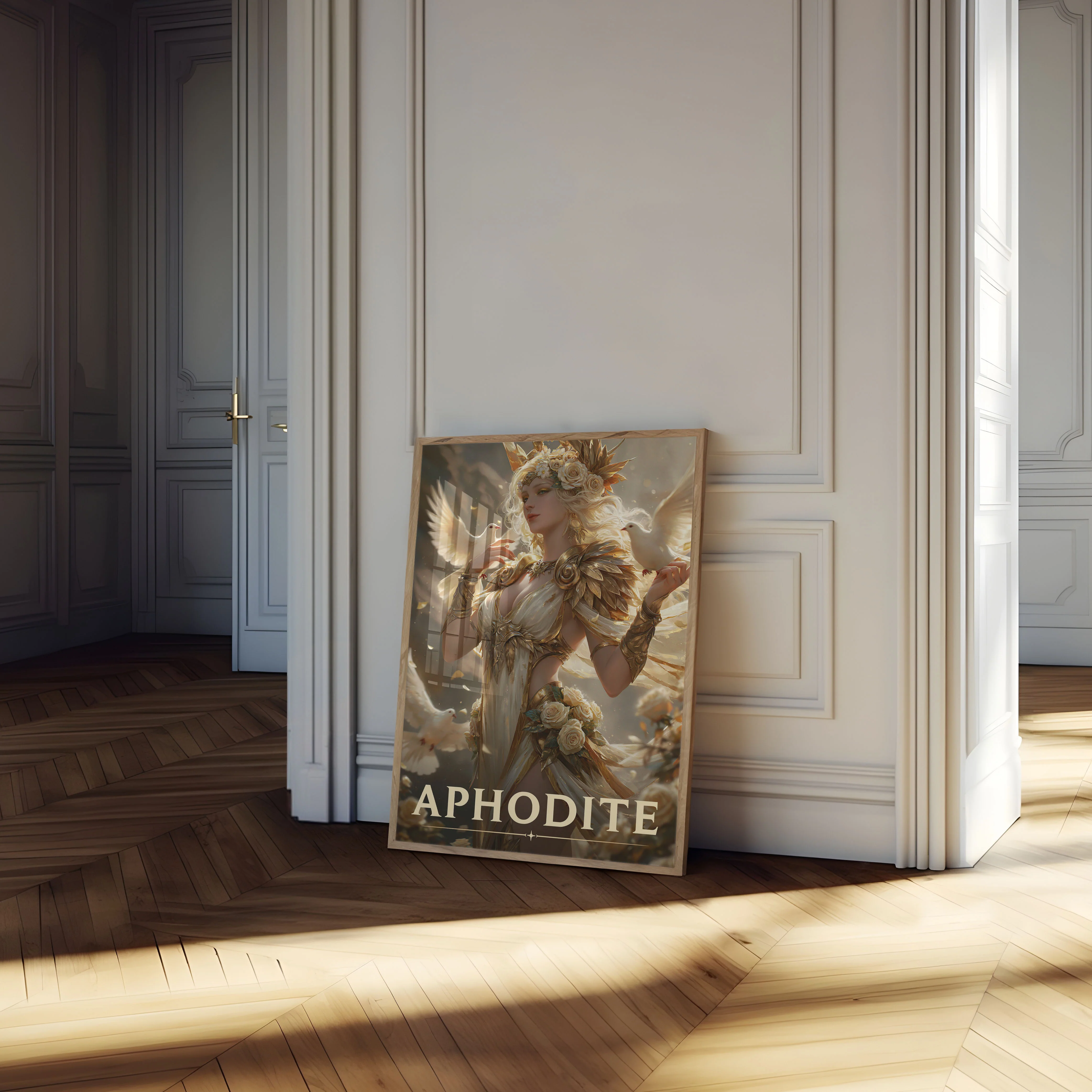 Aphrodite Golden Goddess Poster - Image 4