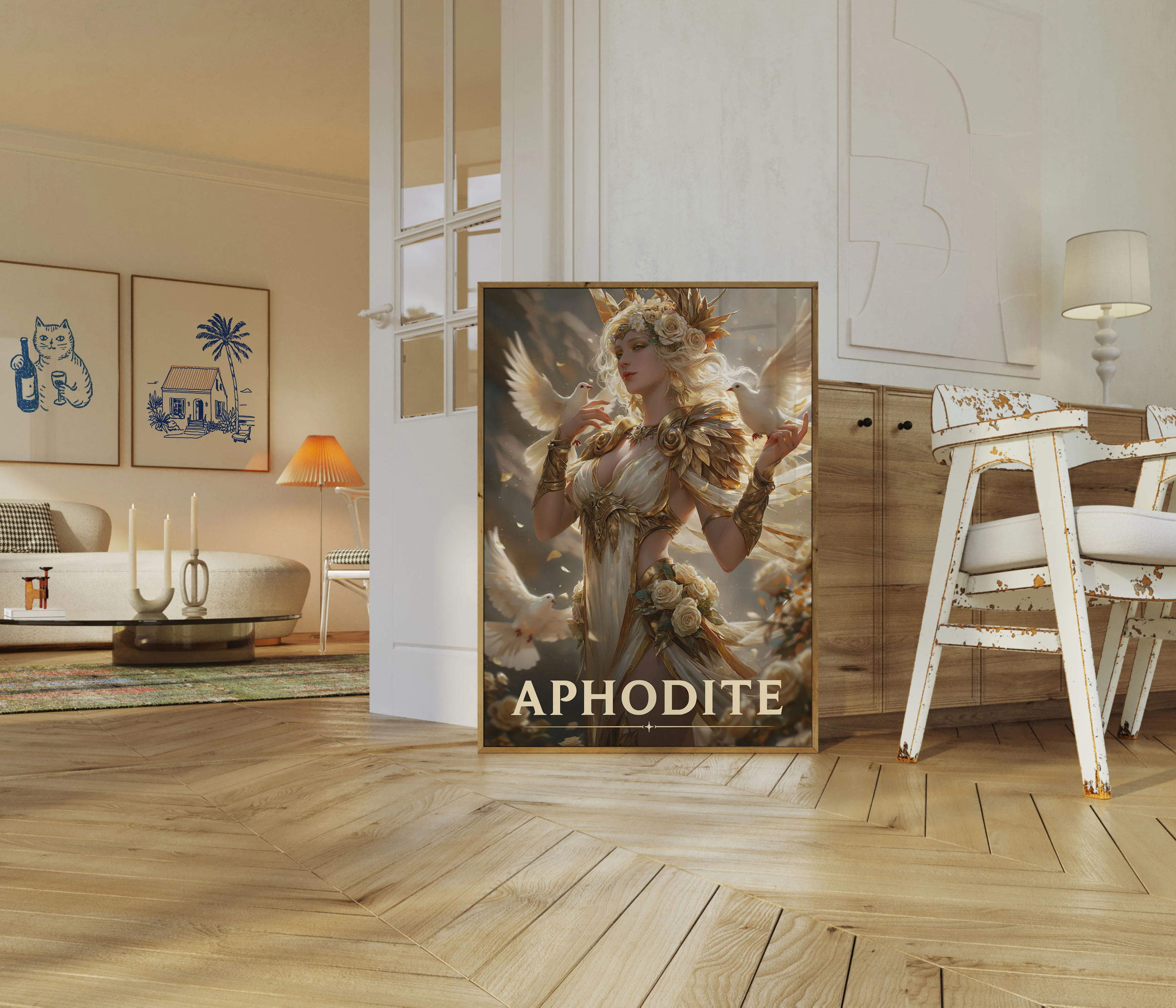 Aphrodite Golden Goddess Poster - Image 5