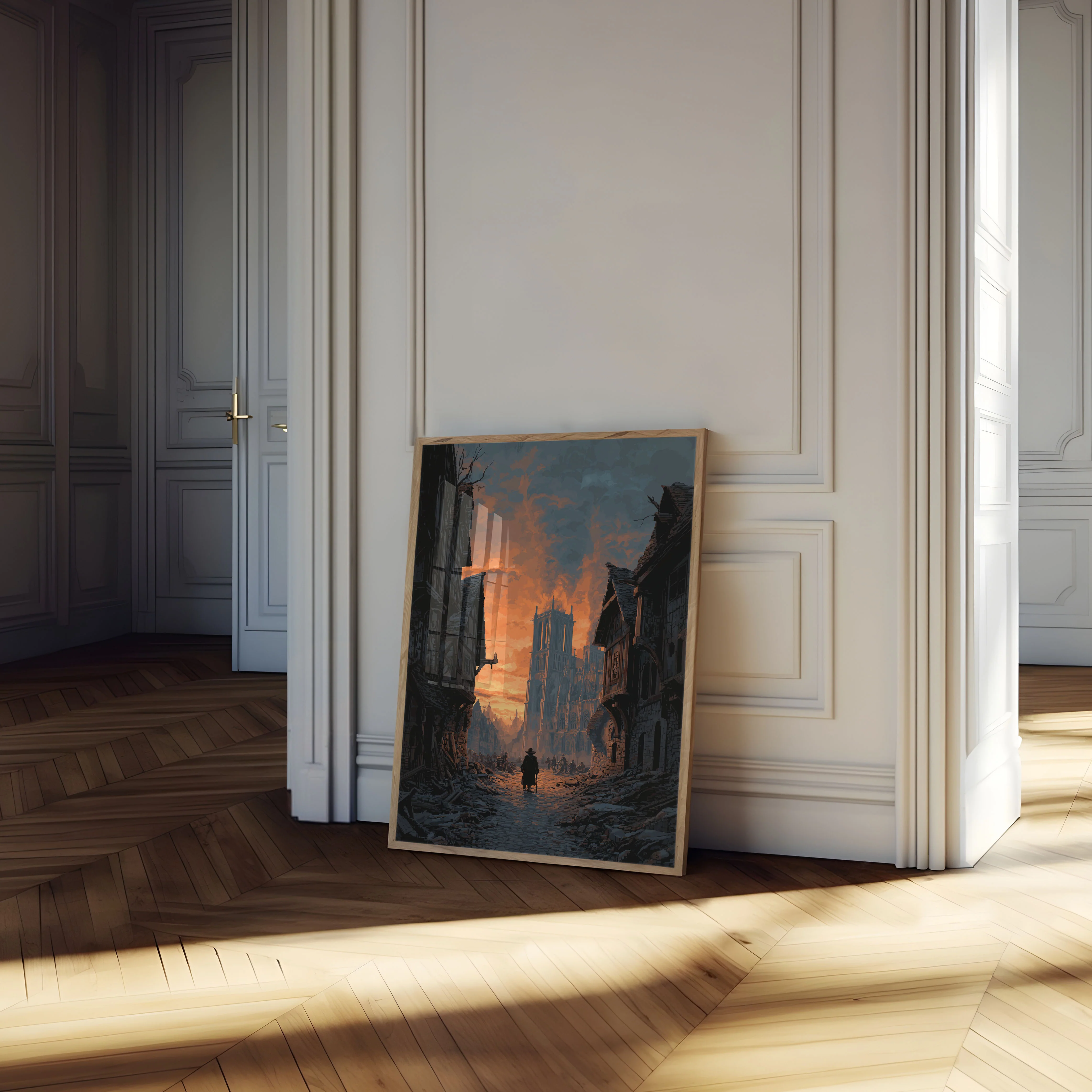 Apocalyptic Cathedral Street Poster - Image 4