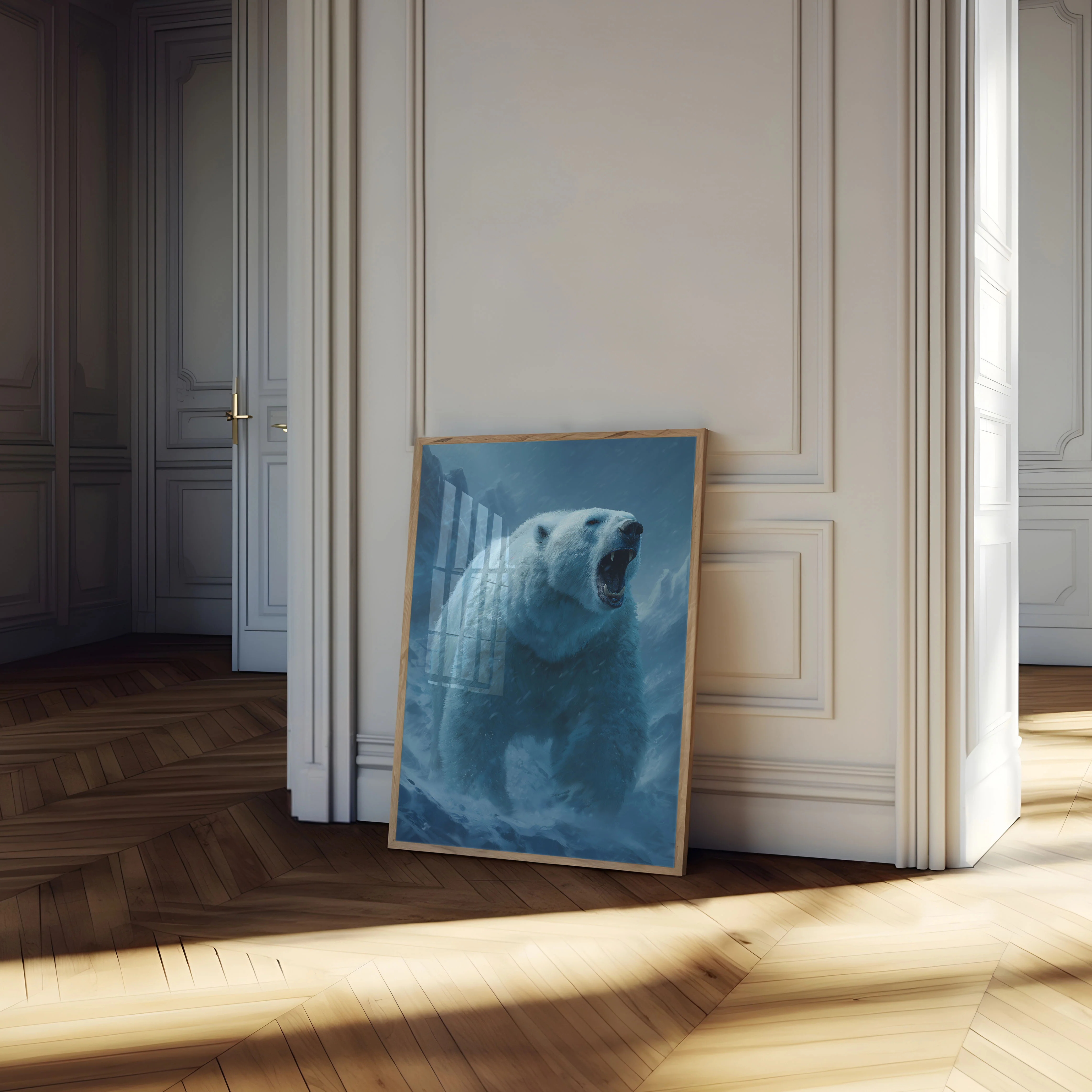 Arctic Roar Polar Bear Poster - Image 4