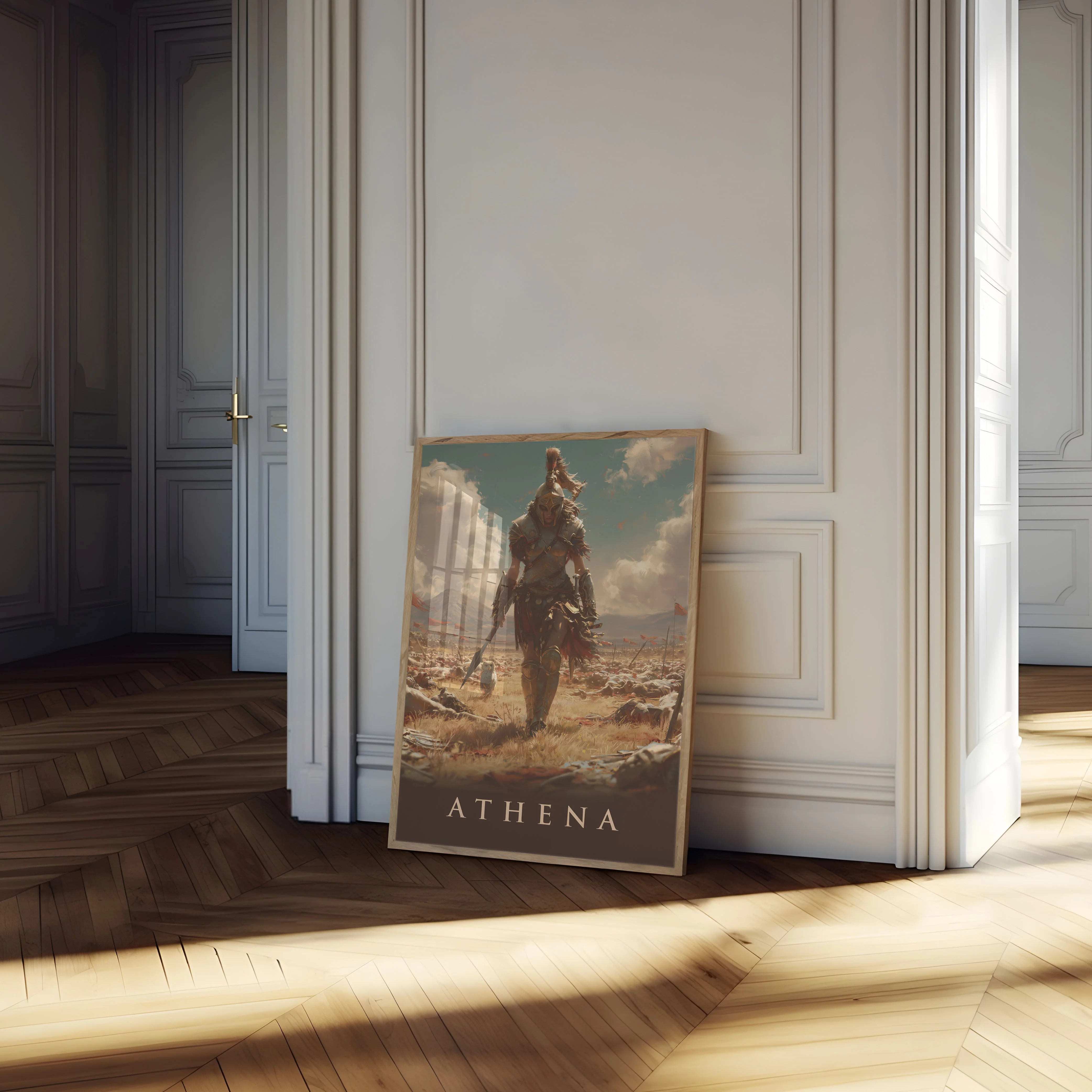 Athena Goddess of War Poster - Image 4