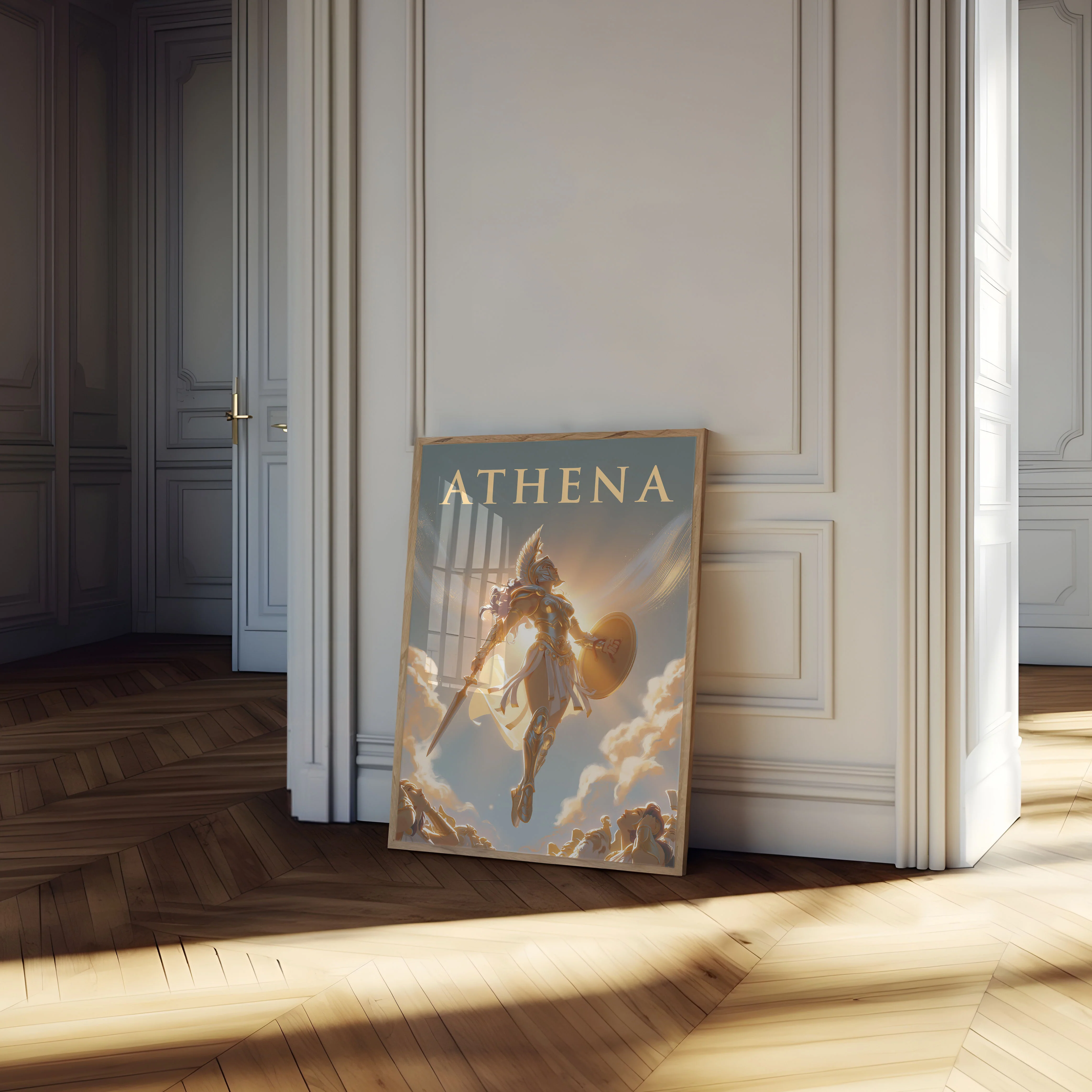 Athena Goddess of Wisdom Poster - Image 4