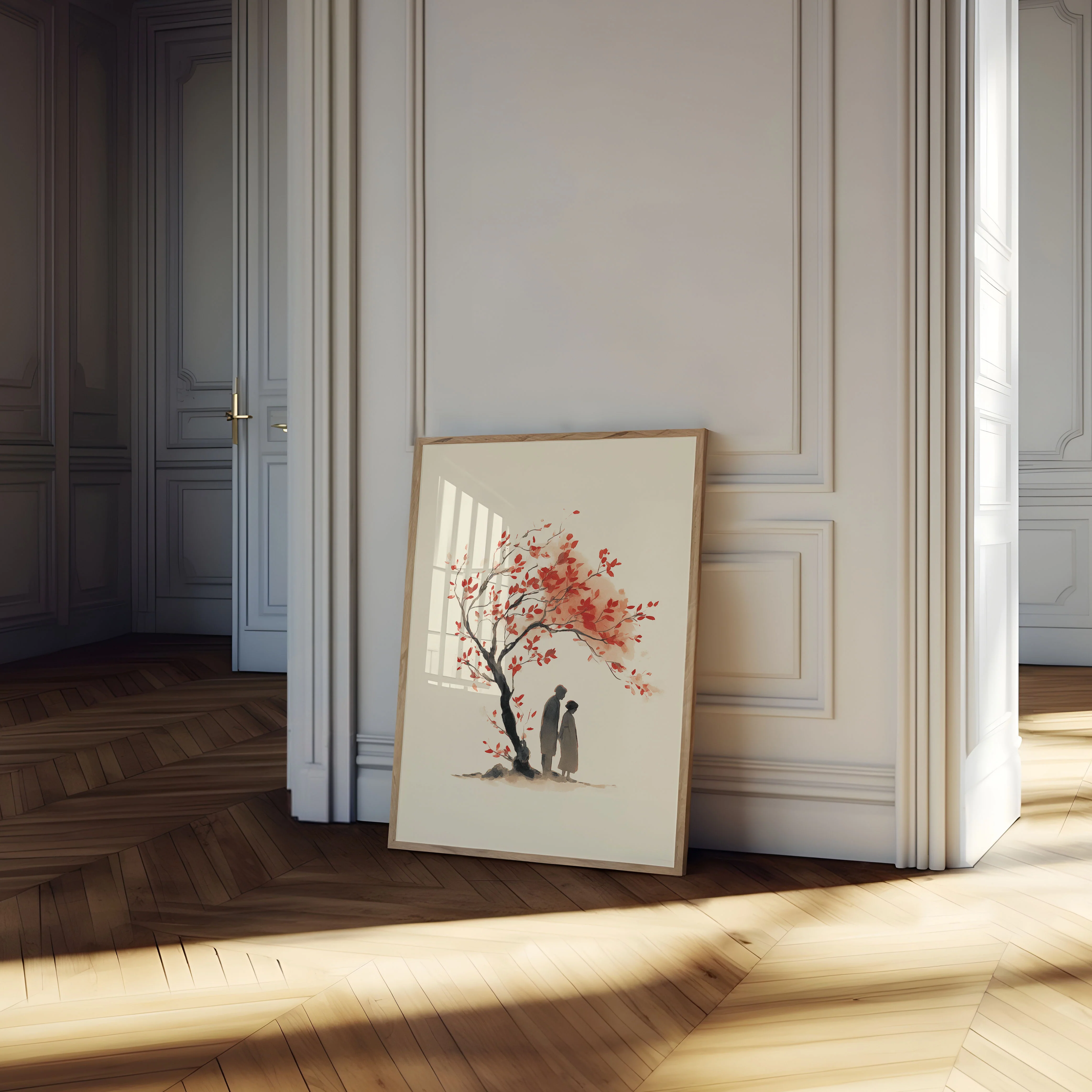 Autumn Embrace Tree Poster - Image 4