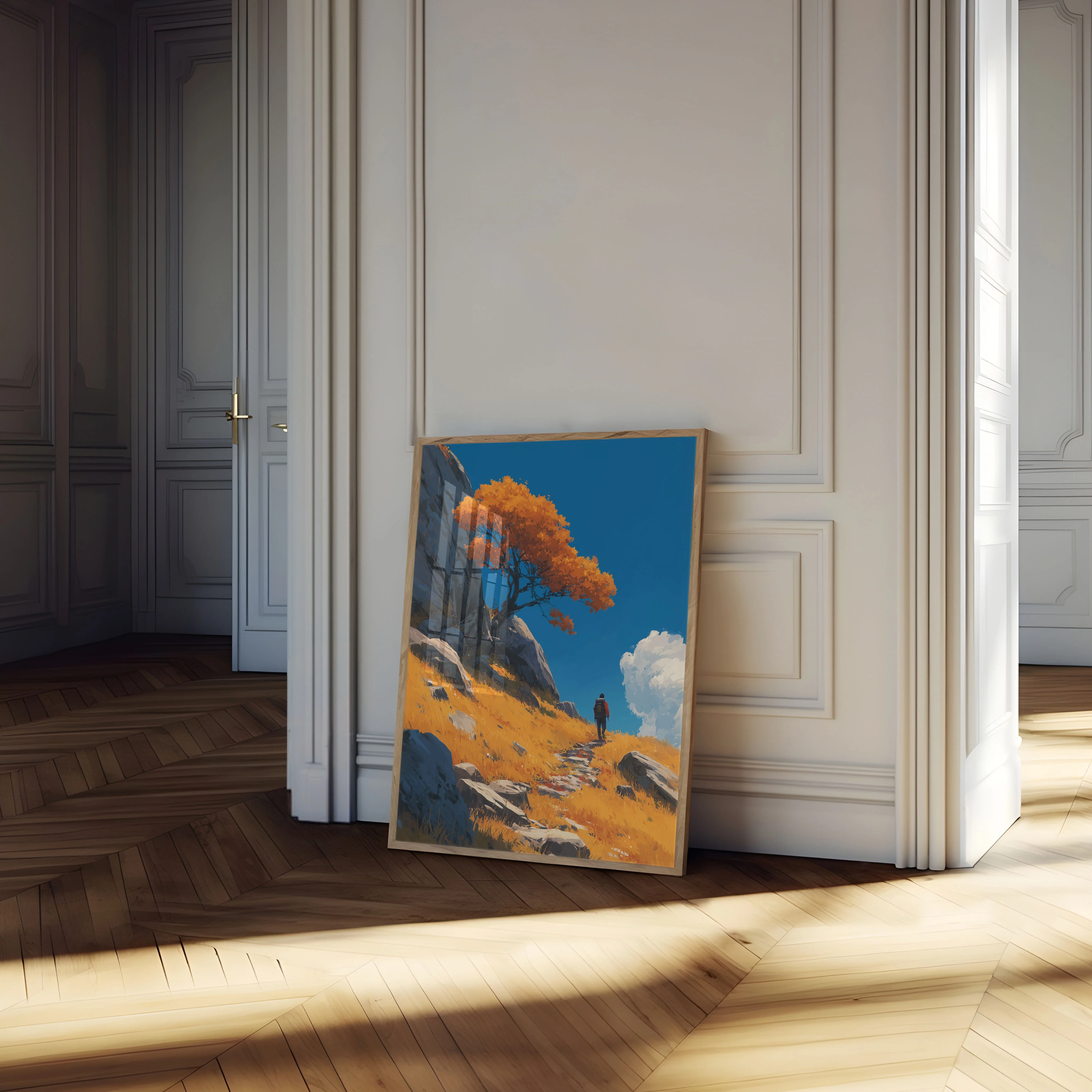 Autumn Mountain Trail Poster - Image 4