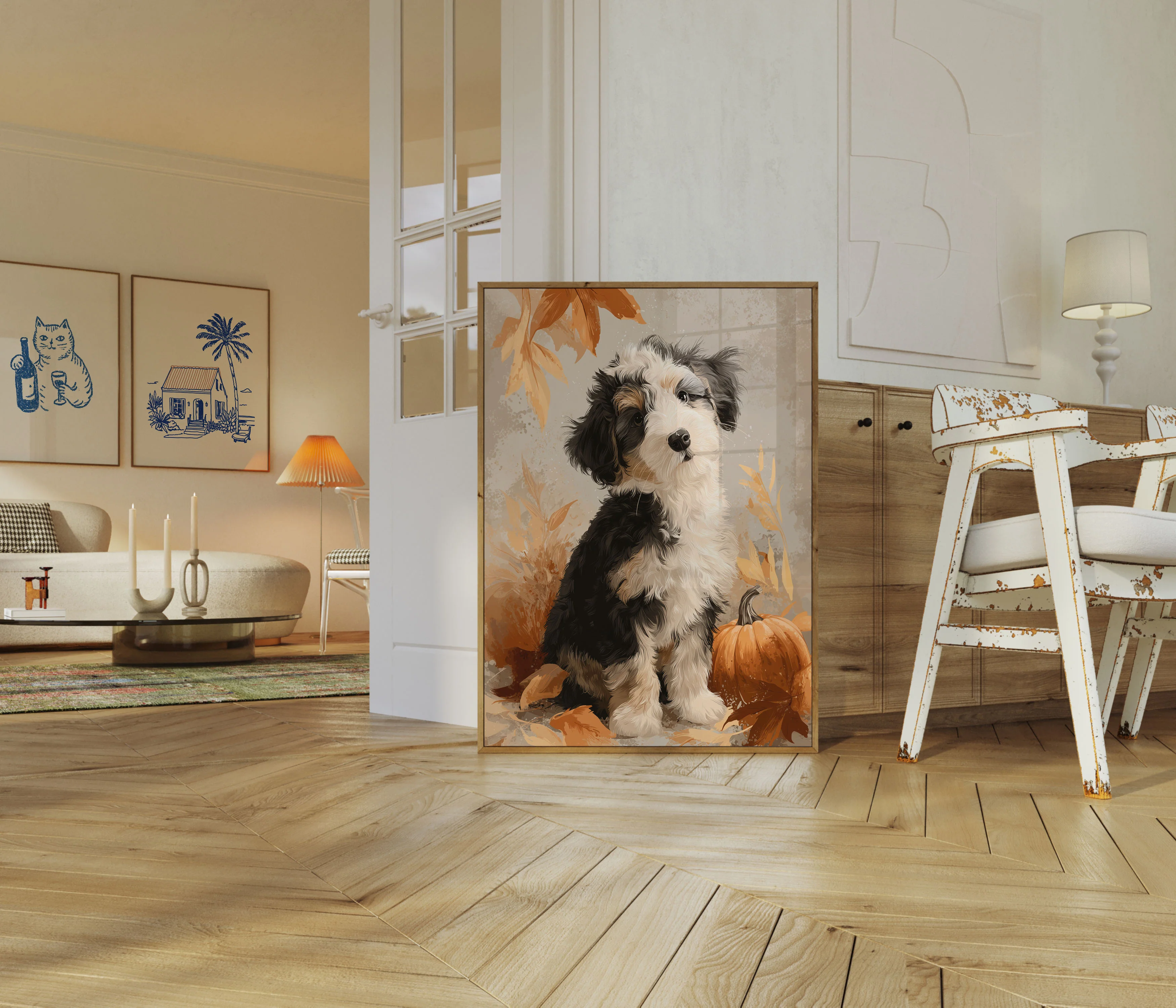 Autumn Puppy Love Poster - Image 5