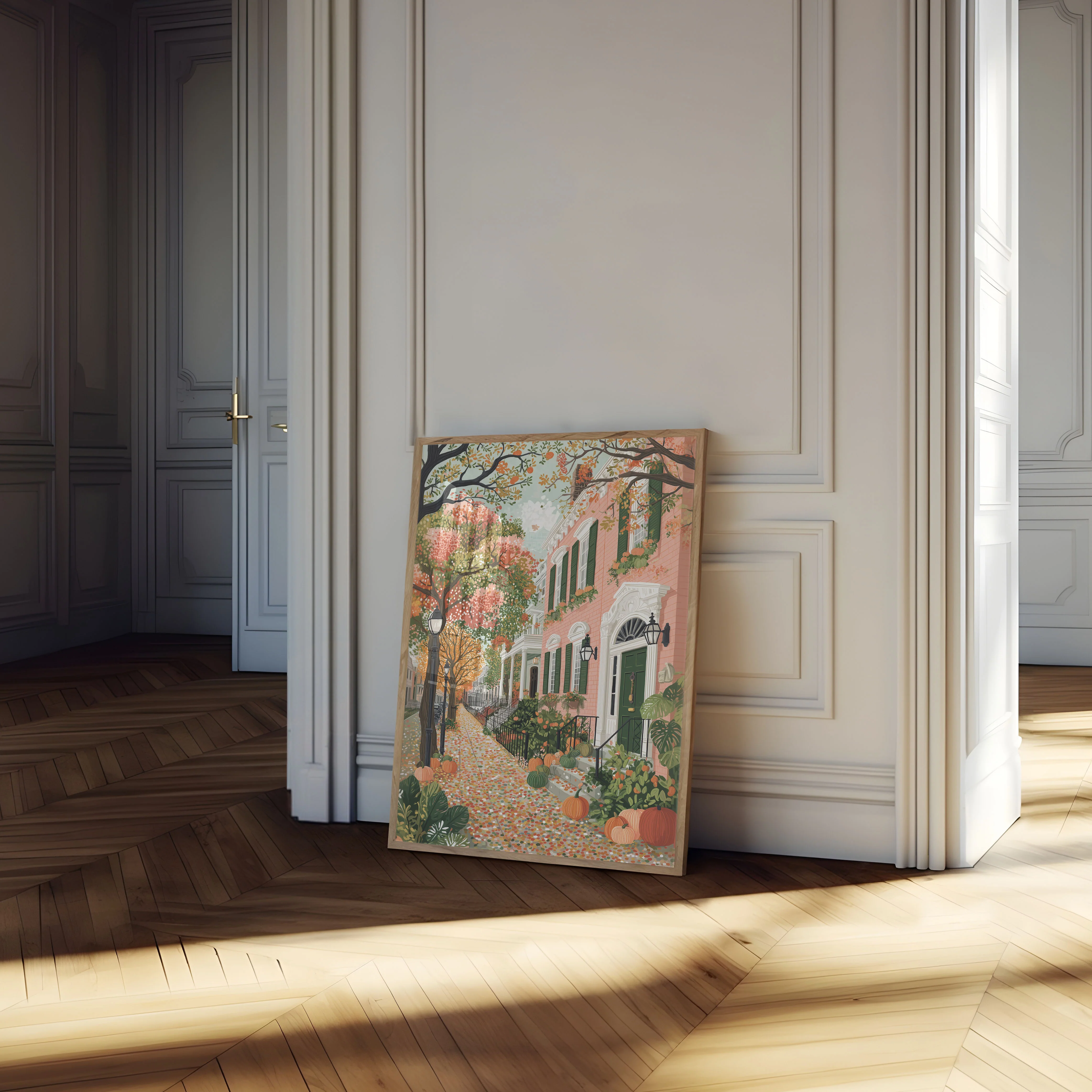 Autumn Street Charm Poster - Image 4