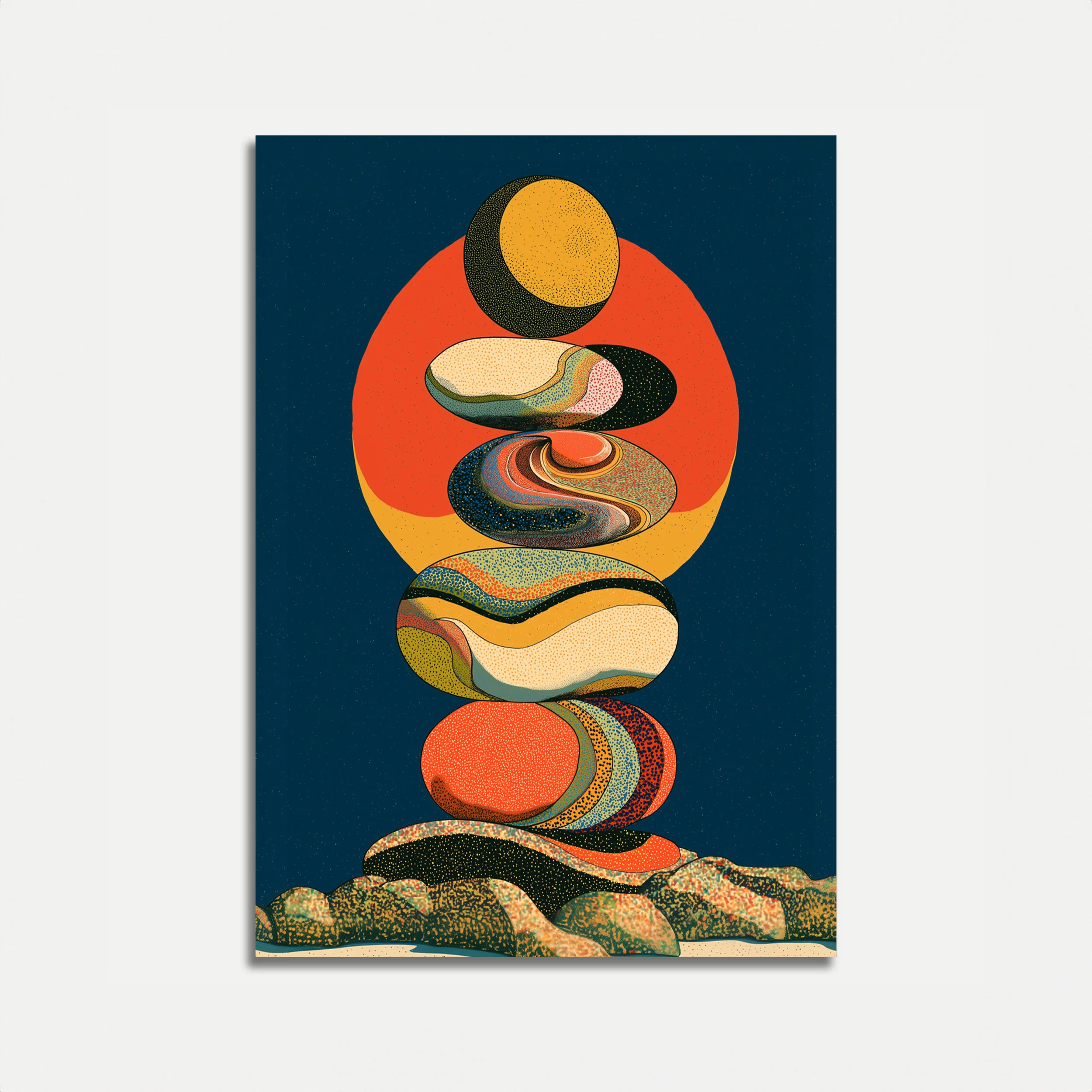 Balance of Cosmic Stones Poster