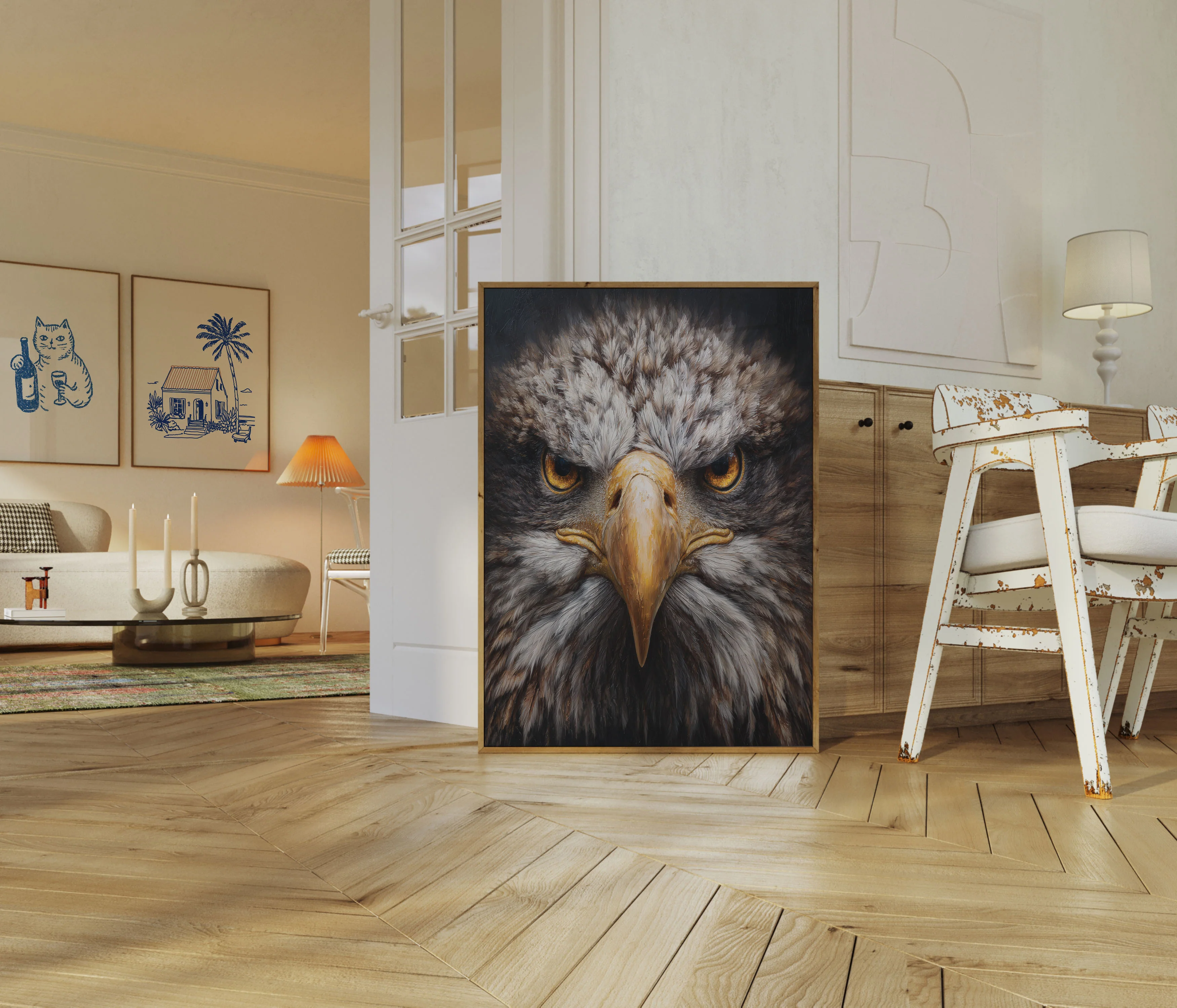 Bald Eagle Close-Up Poster - Image 5