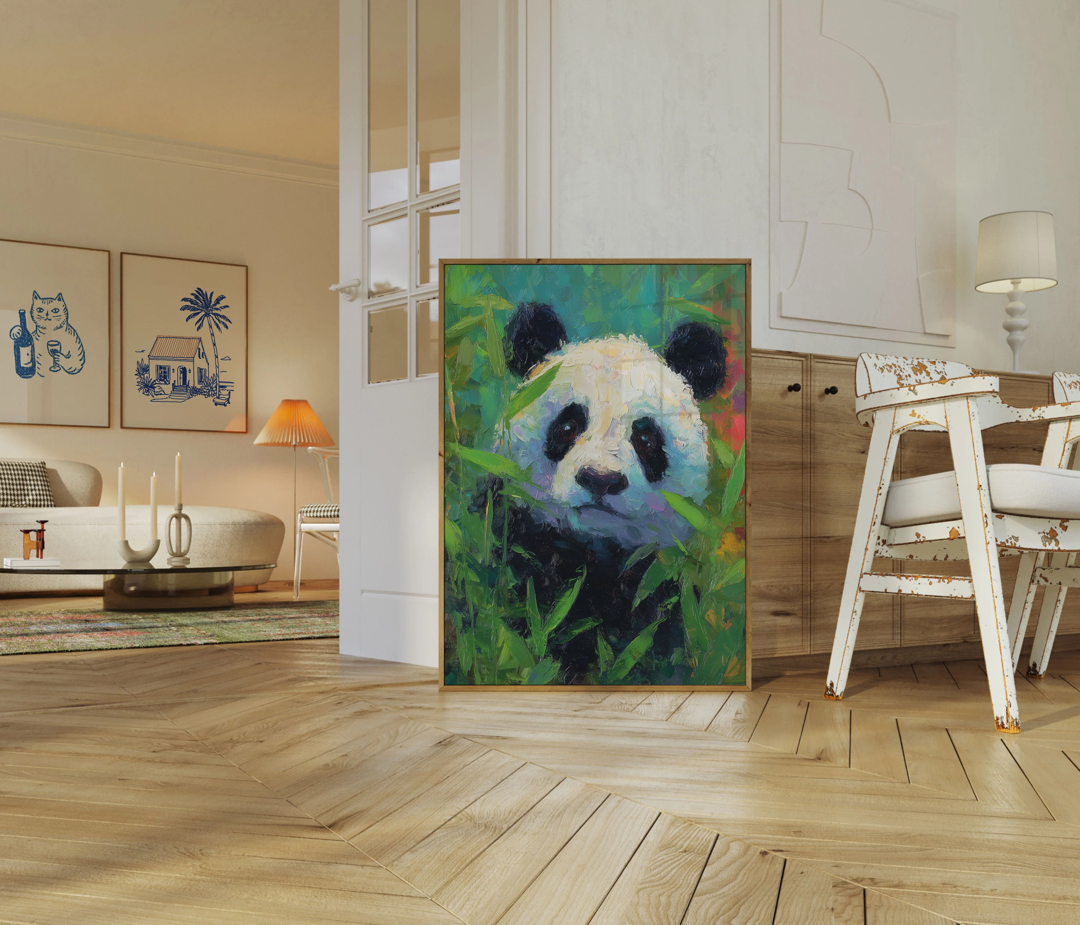 Bamboo Dreamer Panda Poster - Image 5