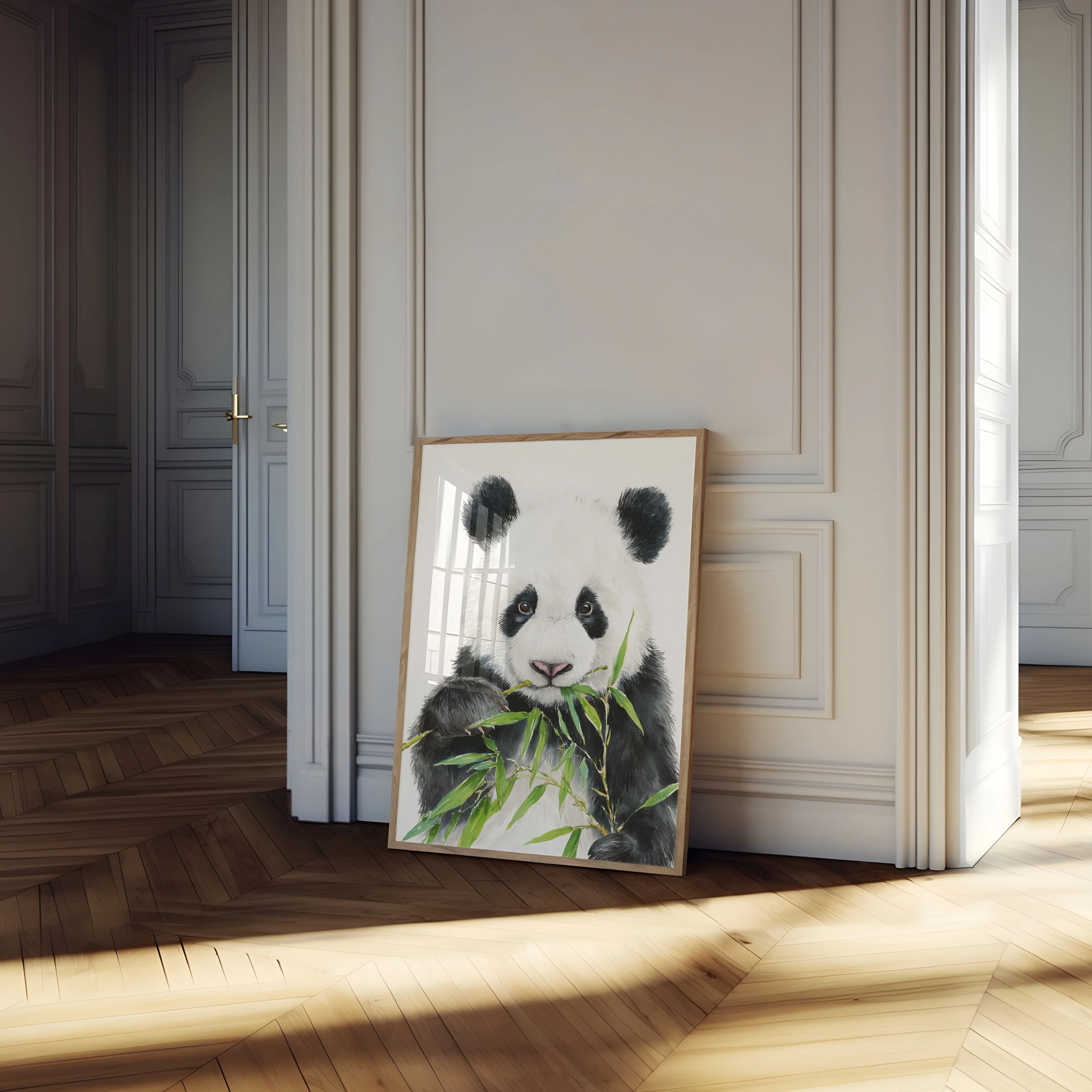 Bamboo Feast Panda Poster - Image 4