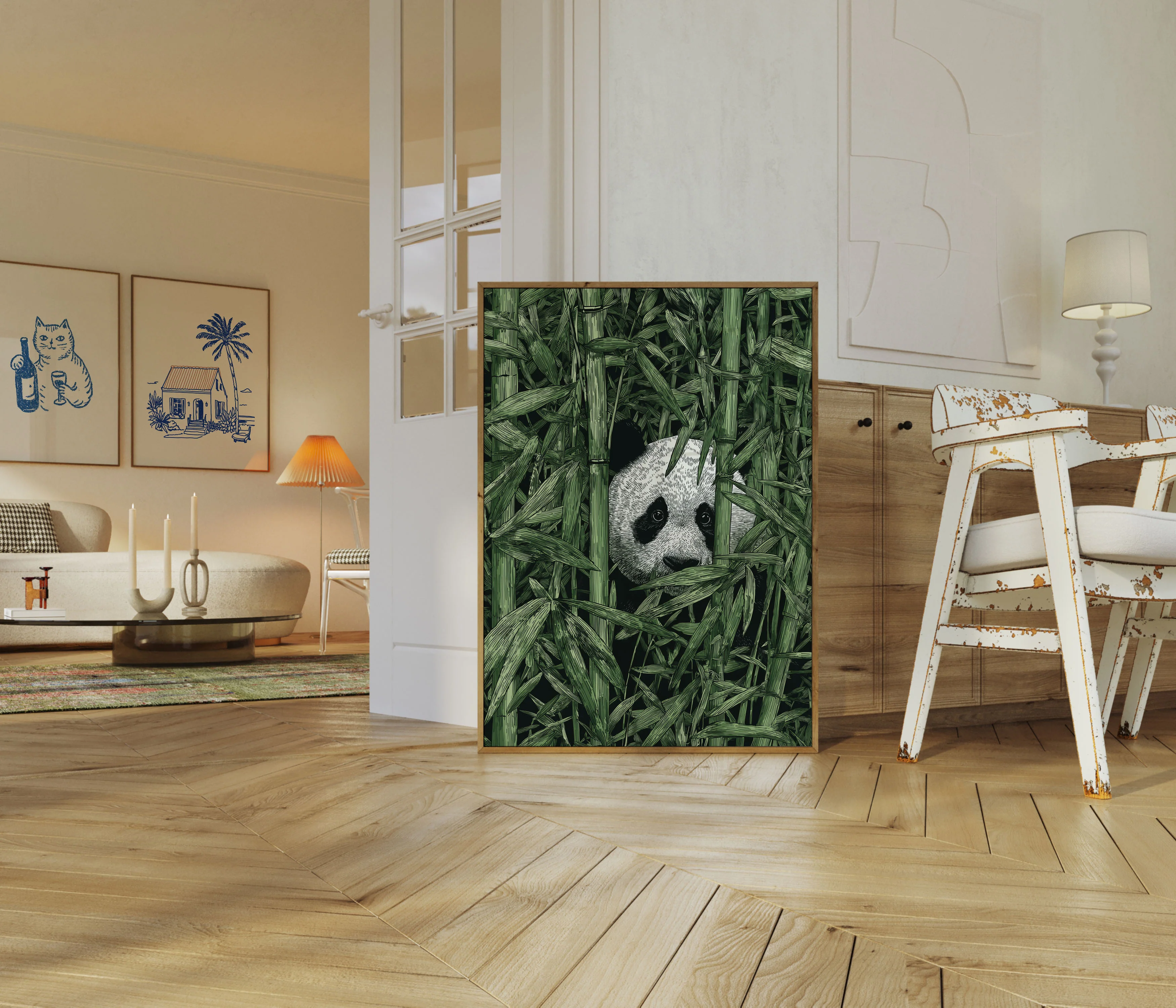 Bamboo Forest Panda Poster - Image 5