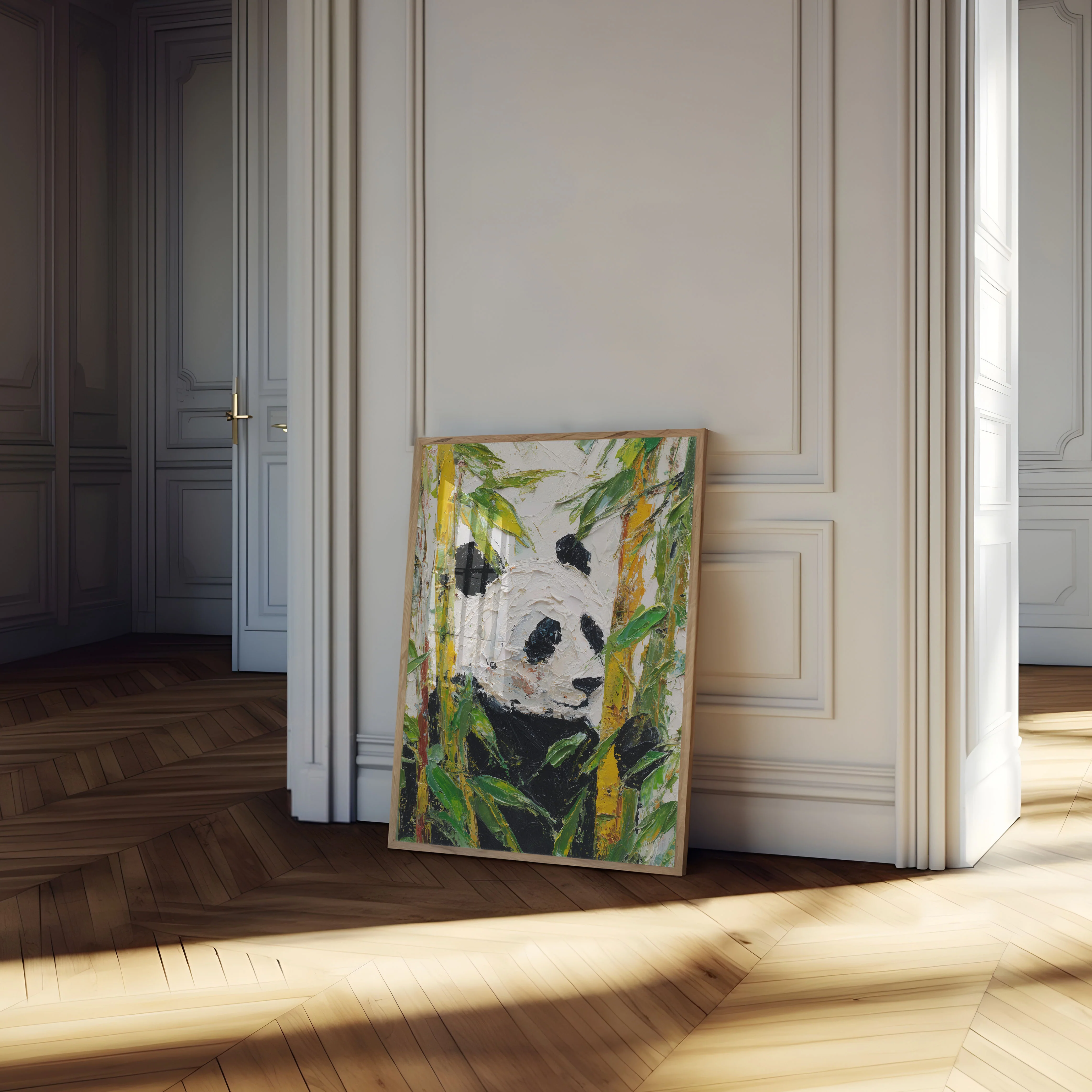 Bamboo Sanctuary Panda Poster - Image 4