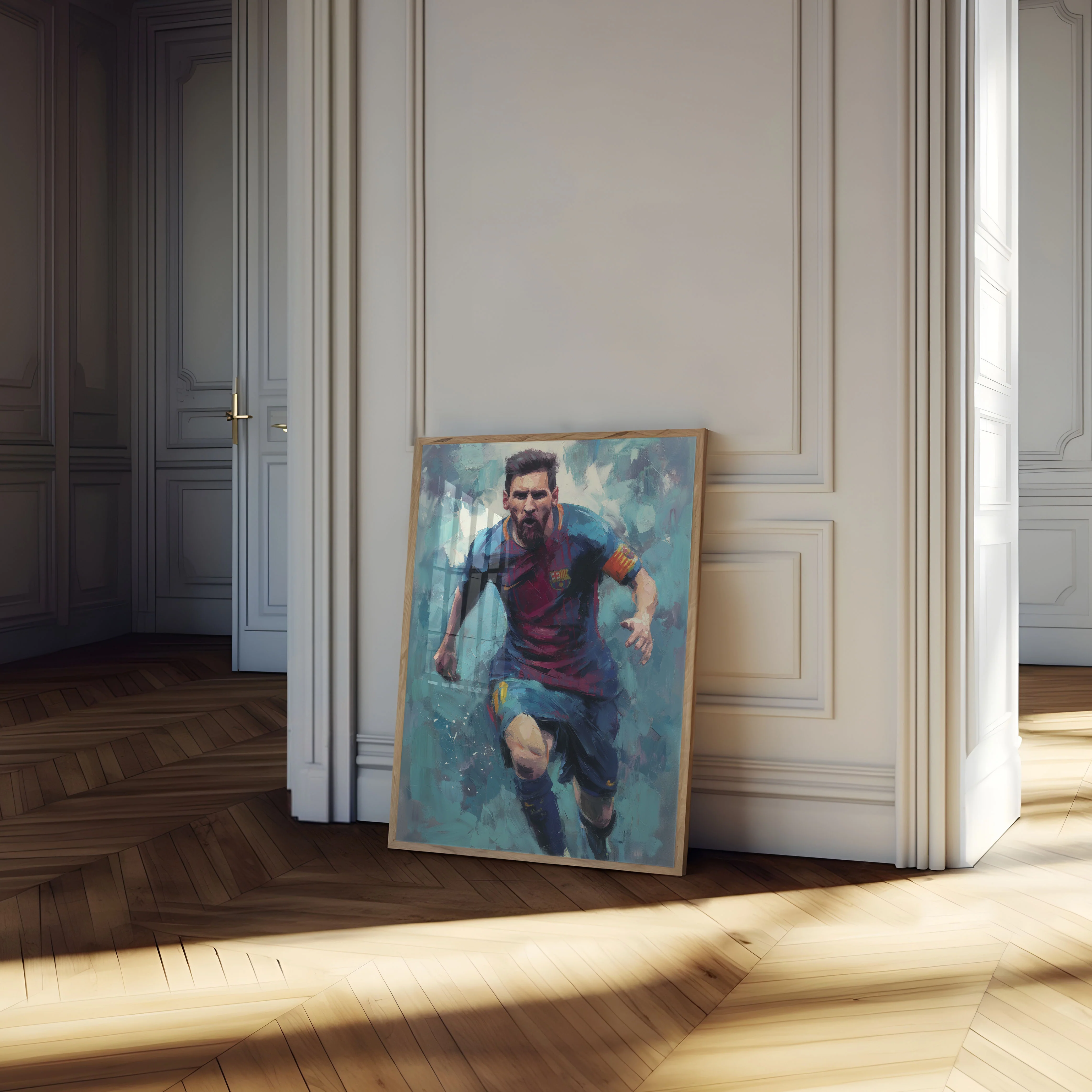Barcelona Legend in Motion Poster - Image 4