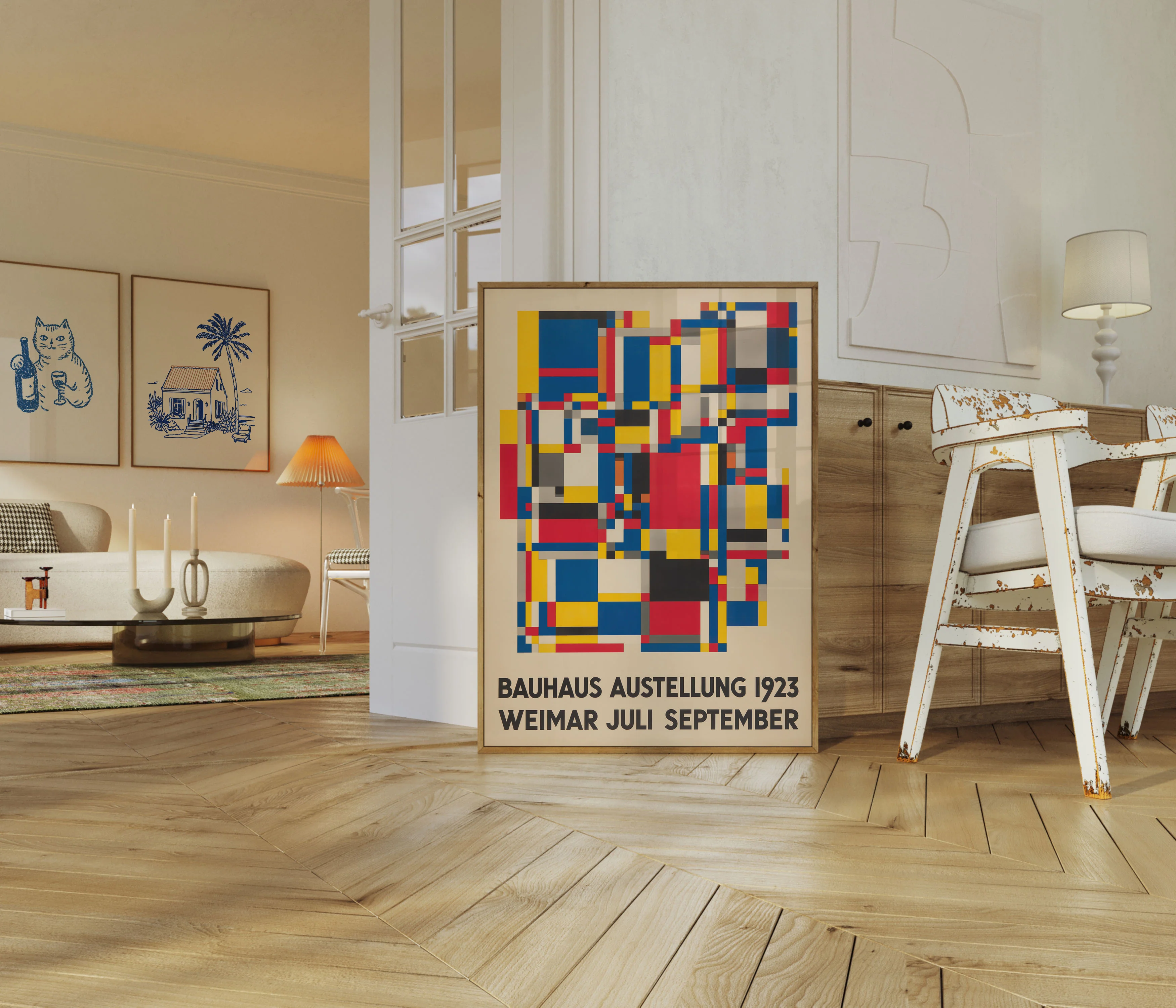 Bauhaus Exhibition 1923 Weimar Poster - Image 5