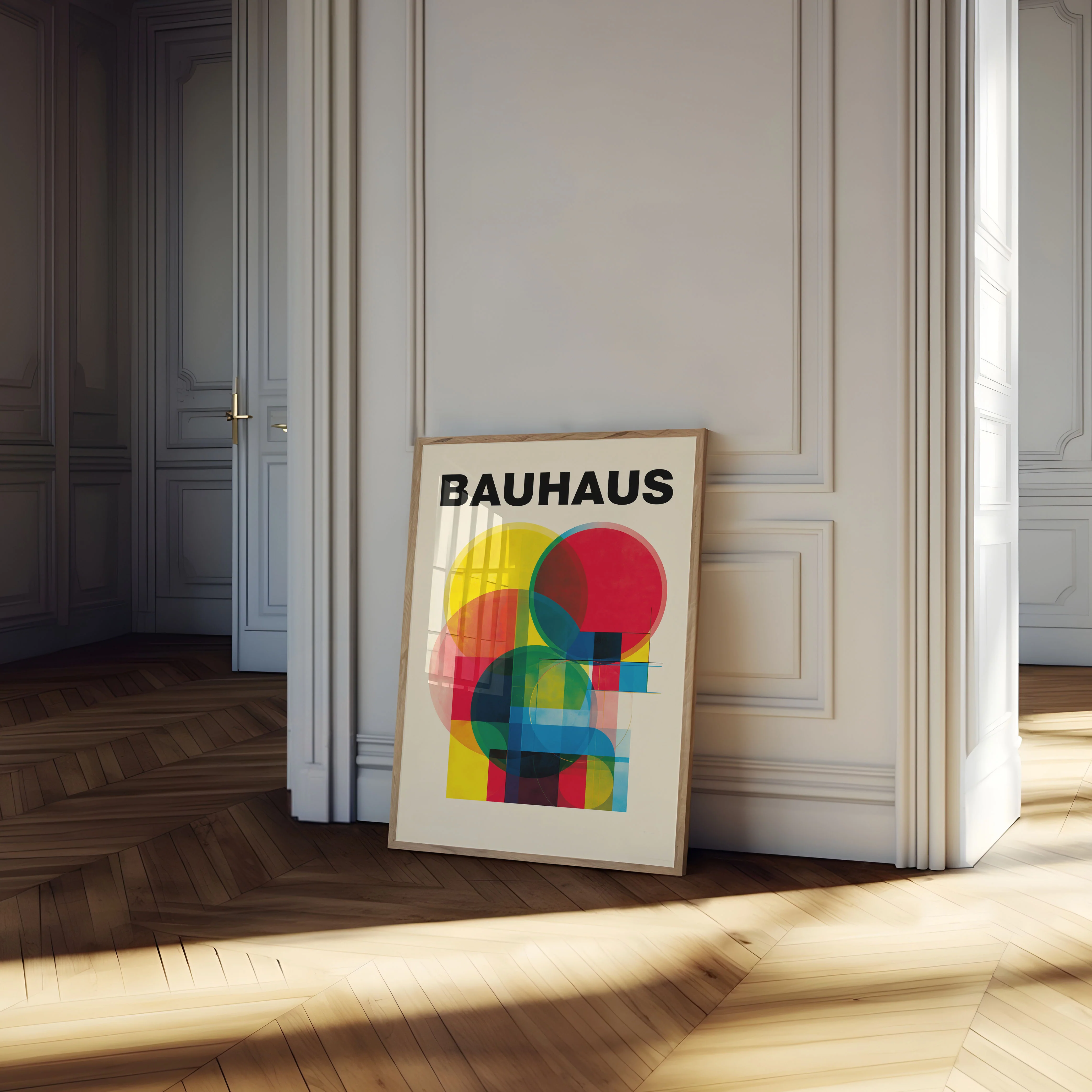 Bauhaus Geometric Abstract Poster - Image 4