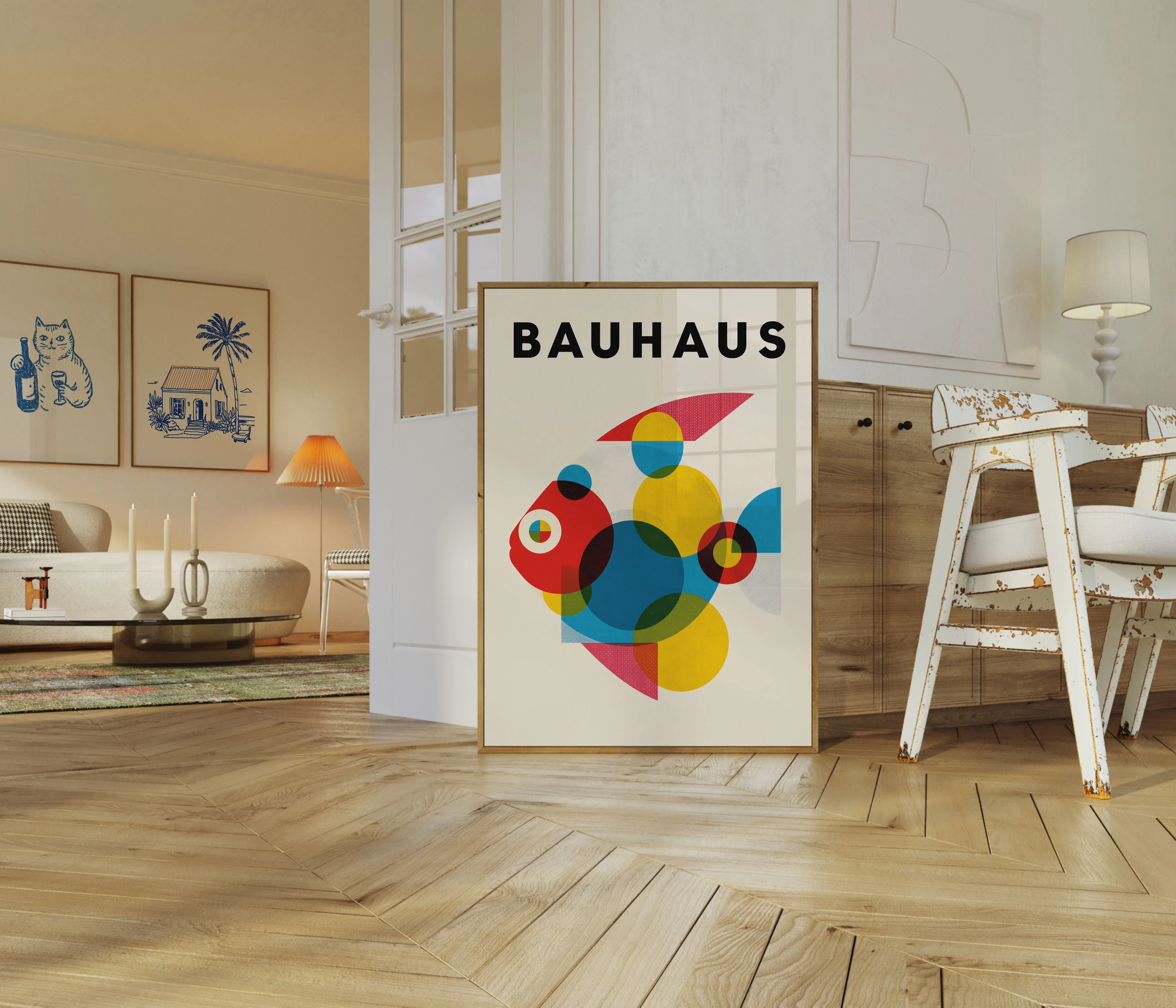 Bauhaus Geometric Abstract Poster - Image 5