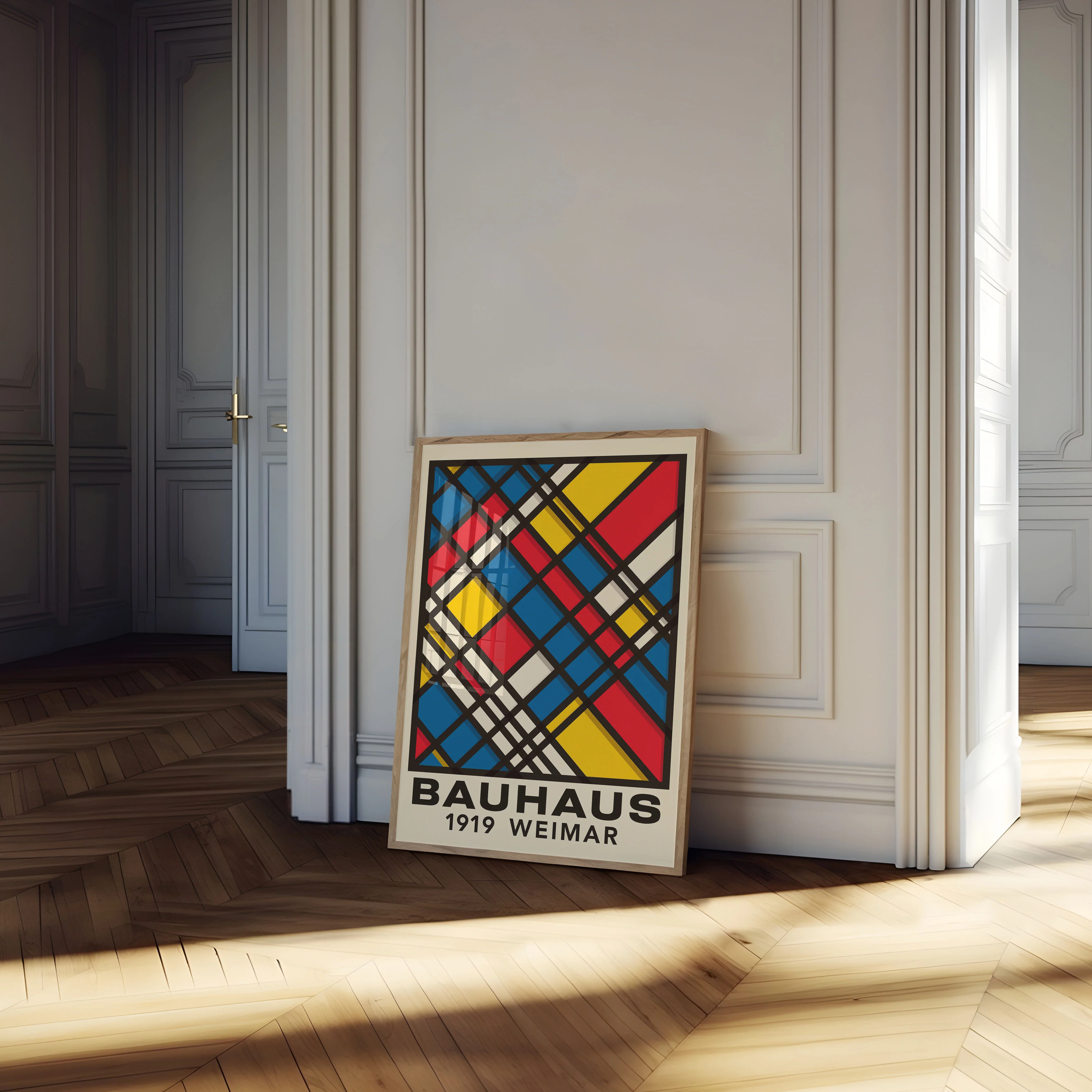 Bauhaus Geometric Abstract Poster - Image 4