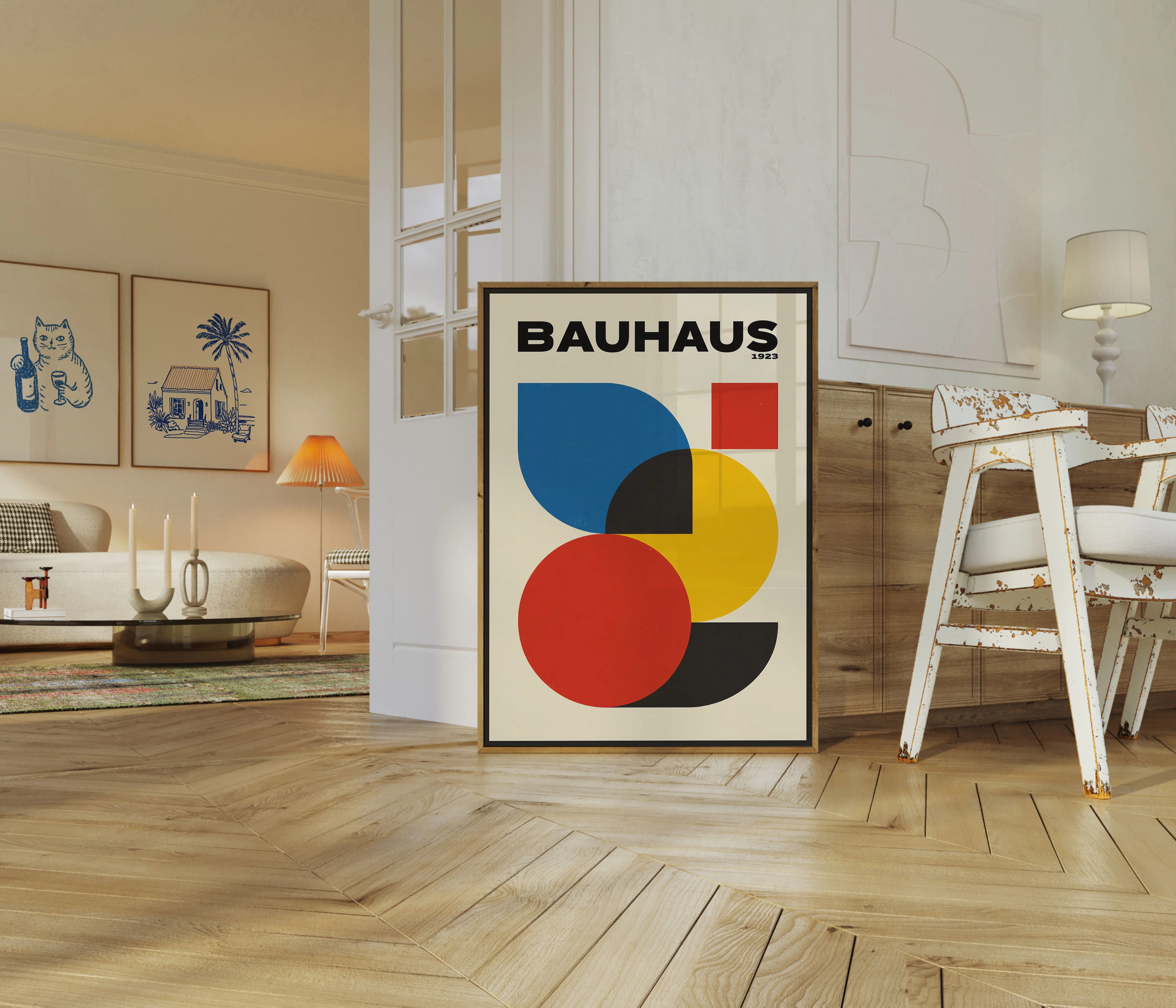 Bauhaus Geometric Abstract Poster - Image 5