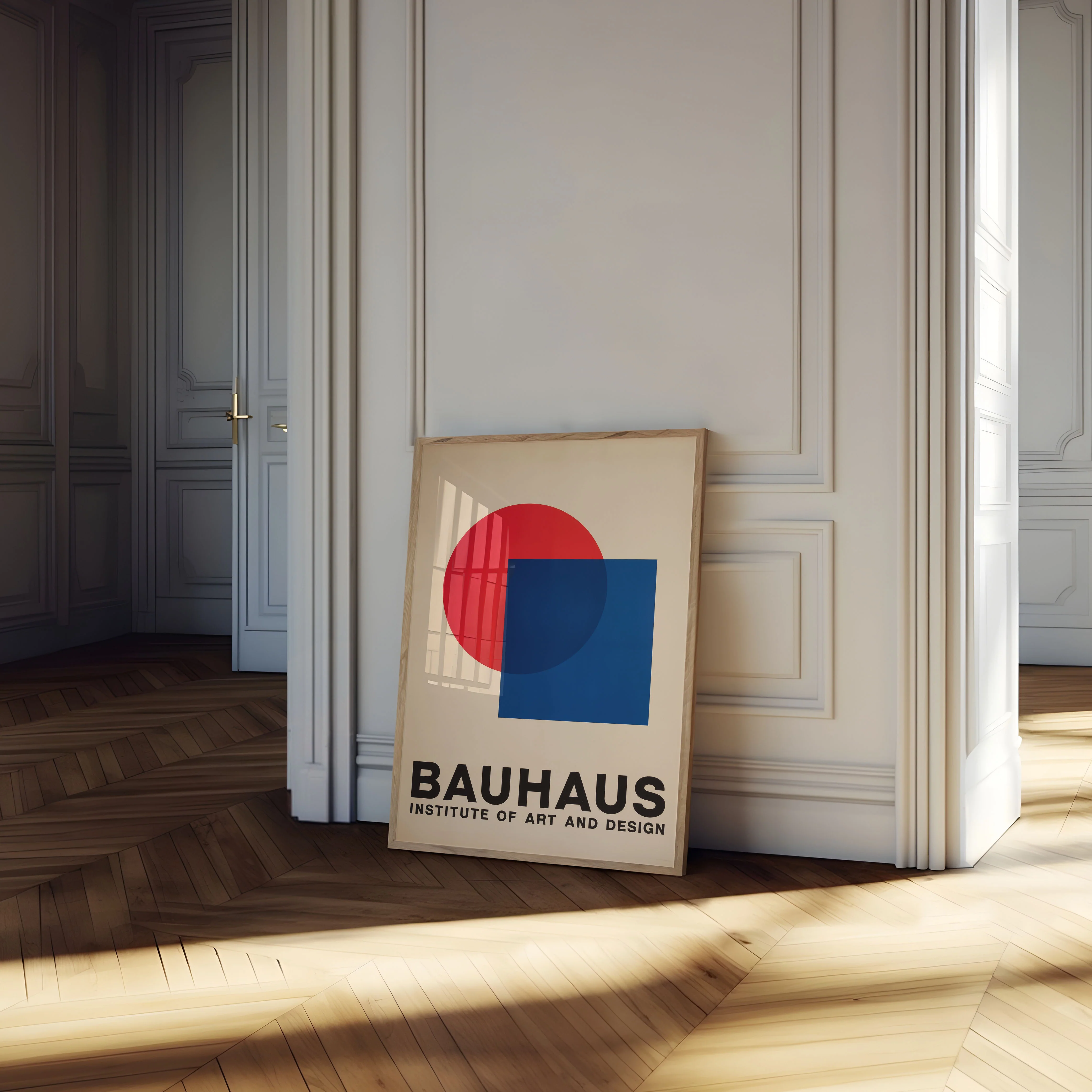 Bauhaus Geometric Design Poster - Image 4
