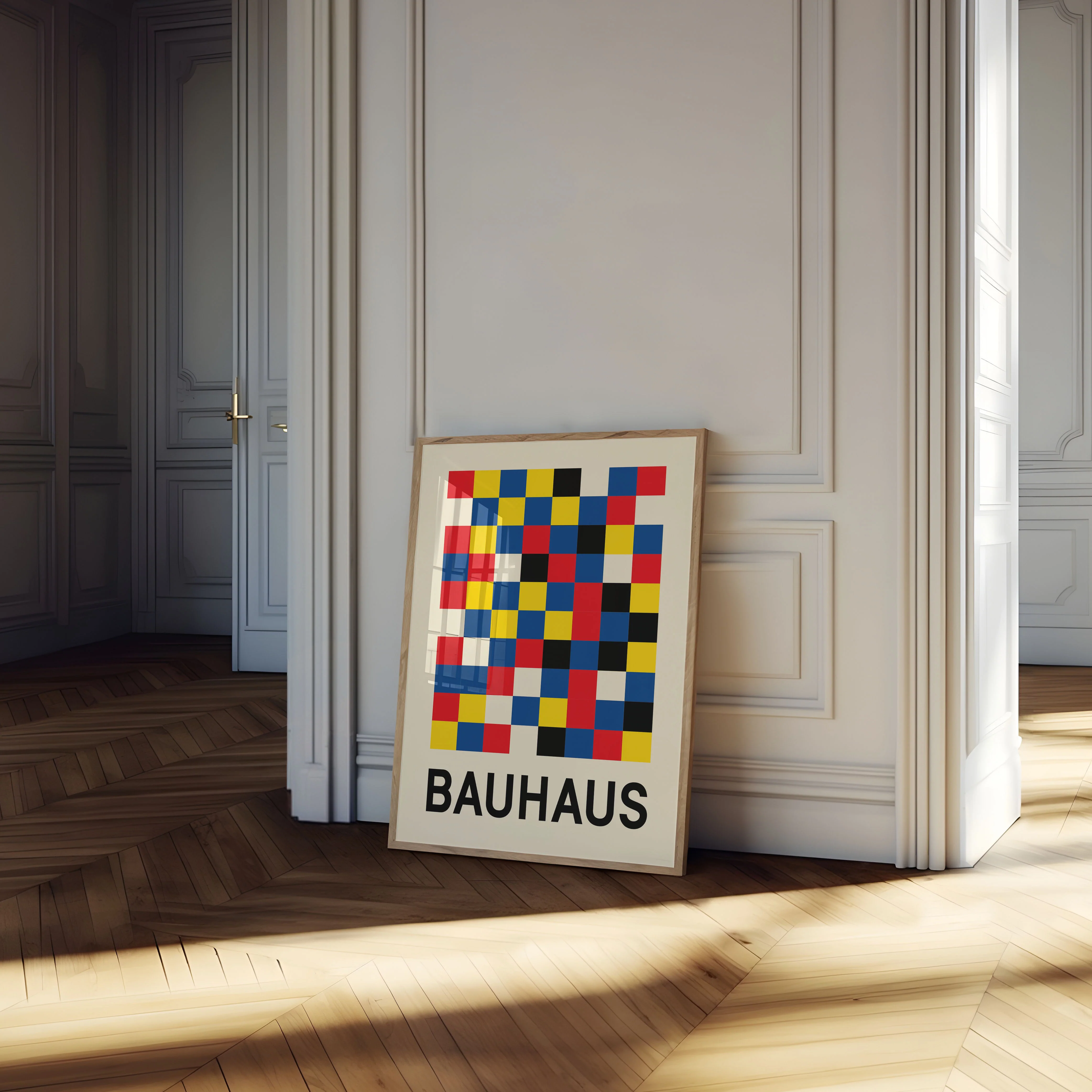 Bauhaus Geometric Design Poster - Image 4