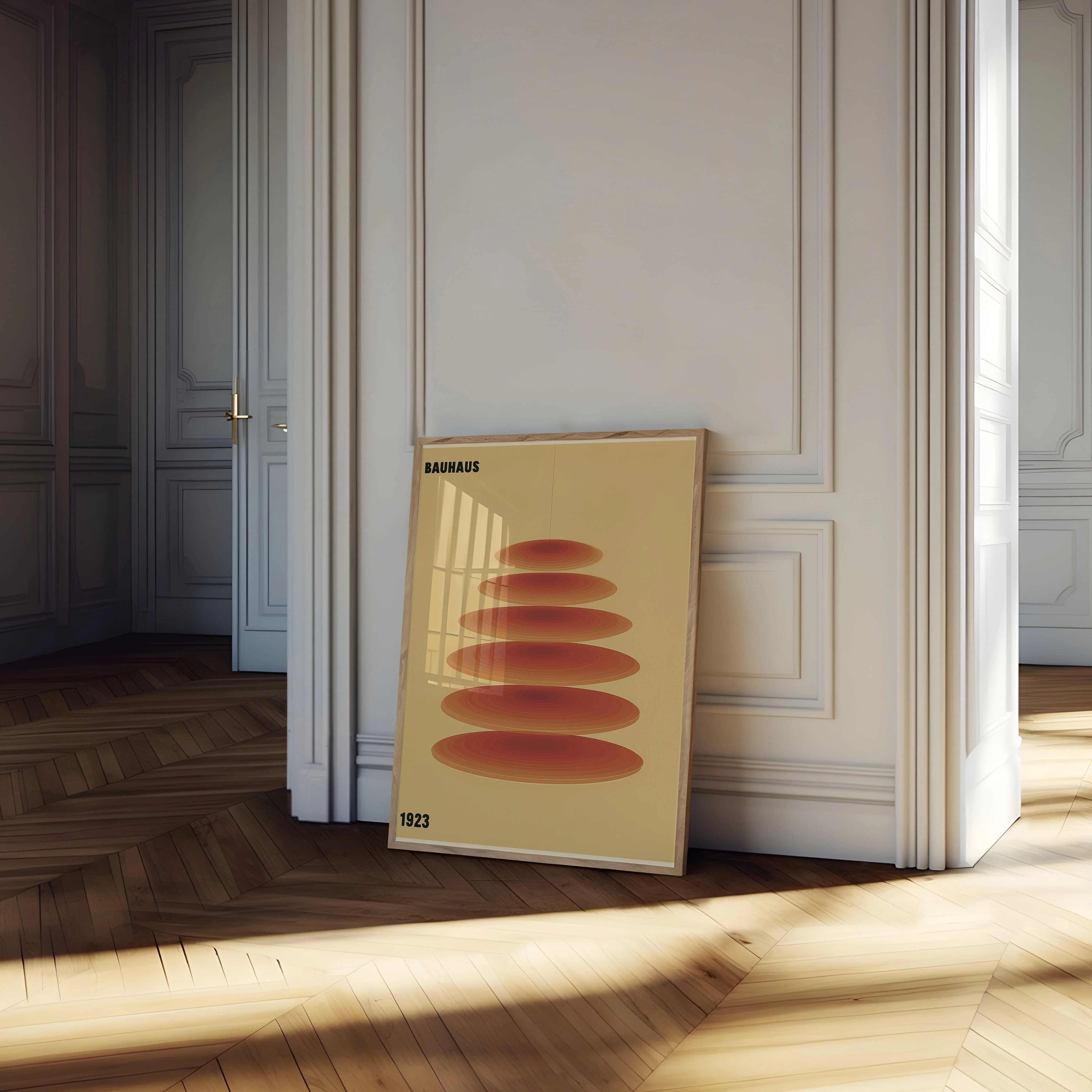 Bauhaus Geometric Layers Poster - Image 4