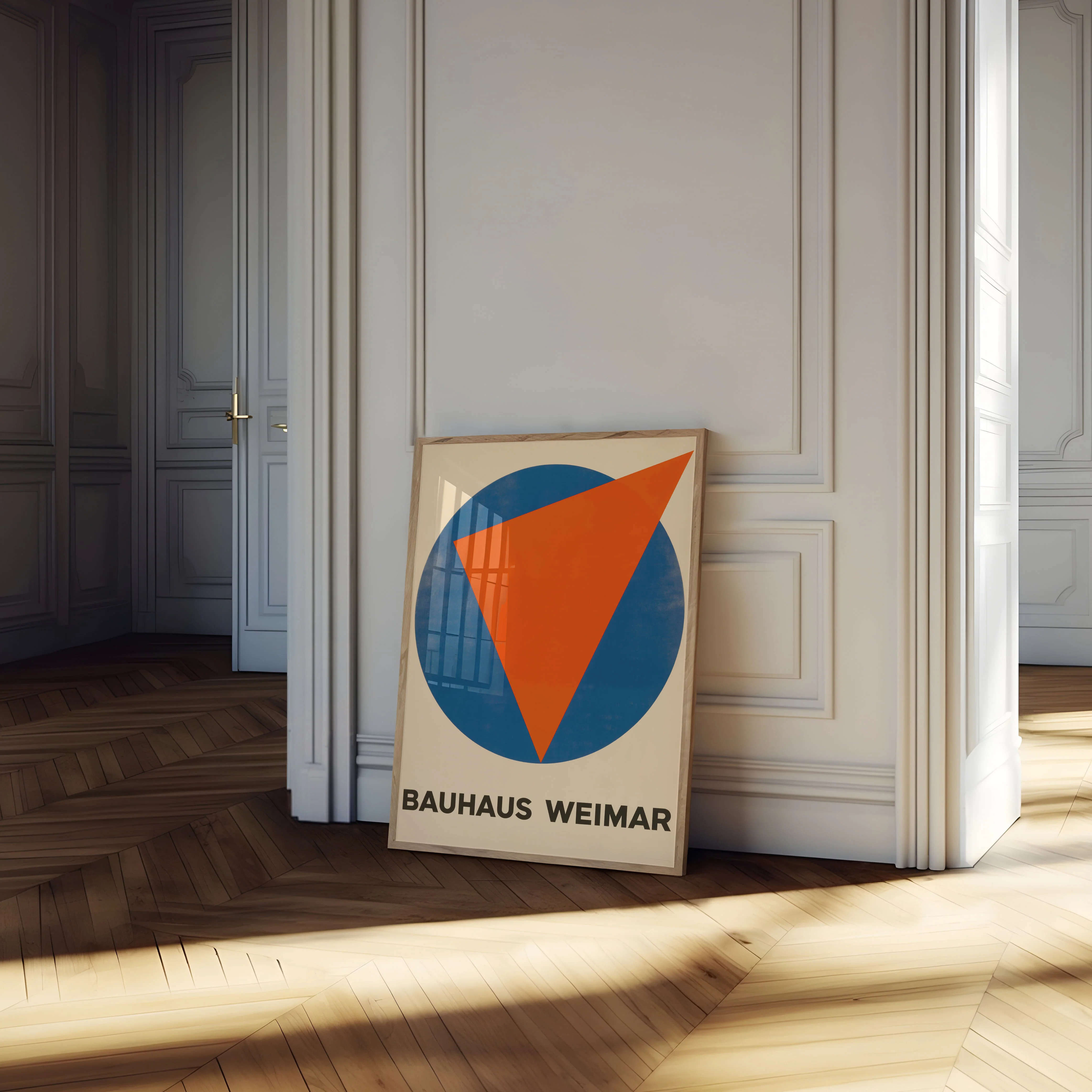 Bauhaus Weimar Geometric Poster - Image 4