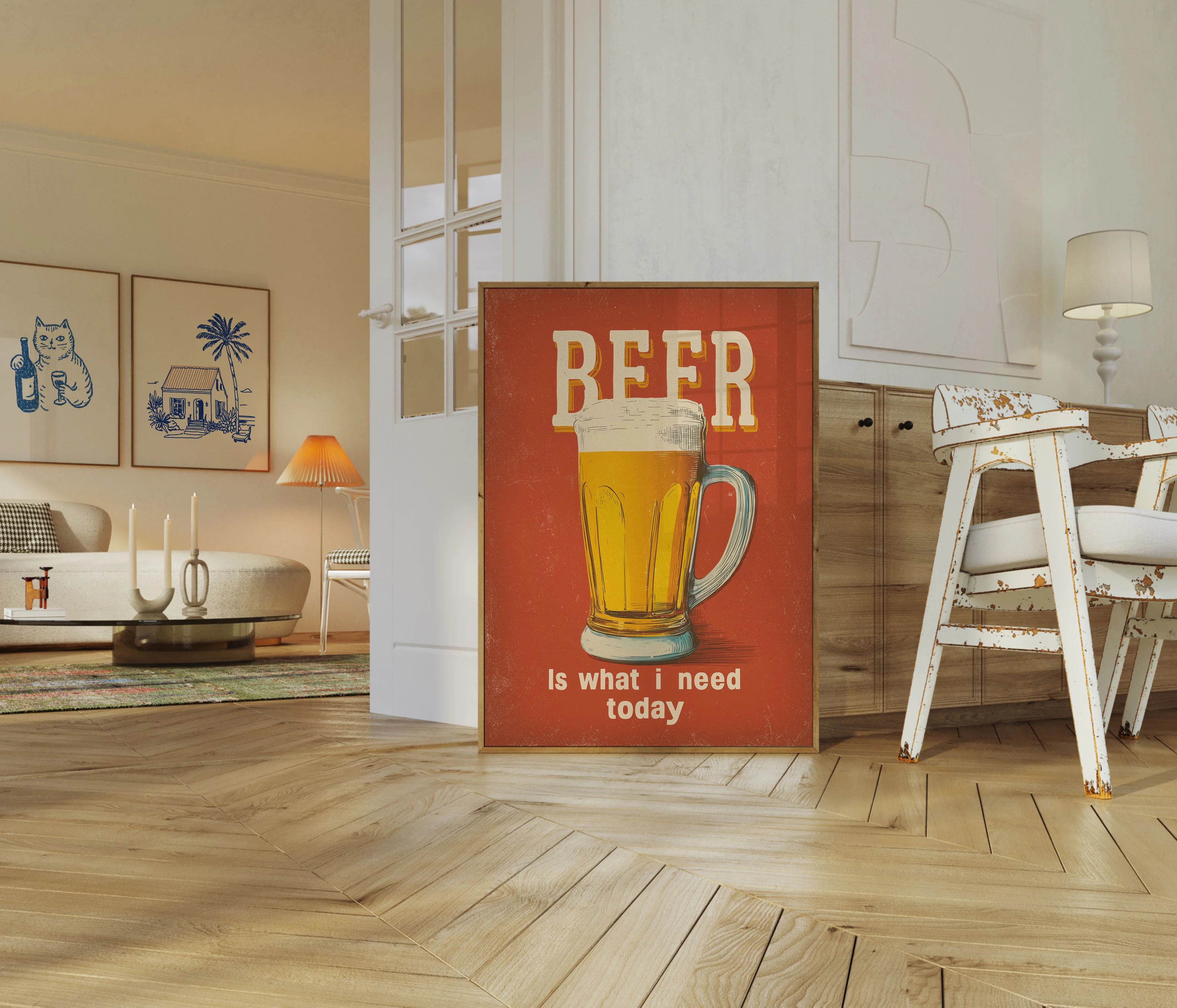 Beer is What I Need Poster - Image 5