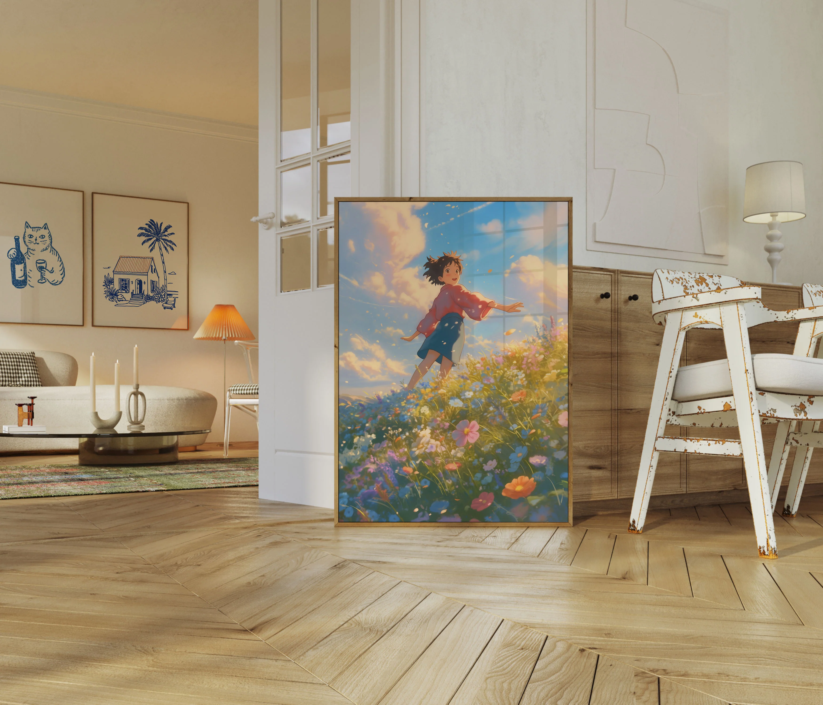 Blooming Meadow Dreams Poster - Image 5