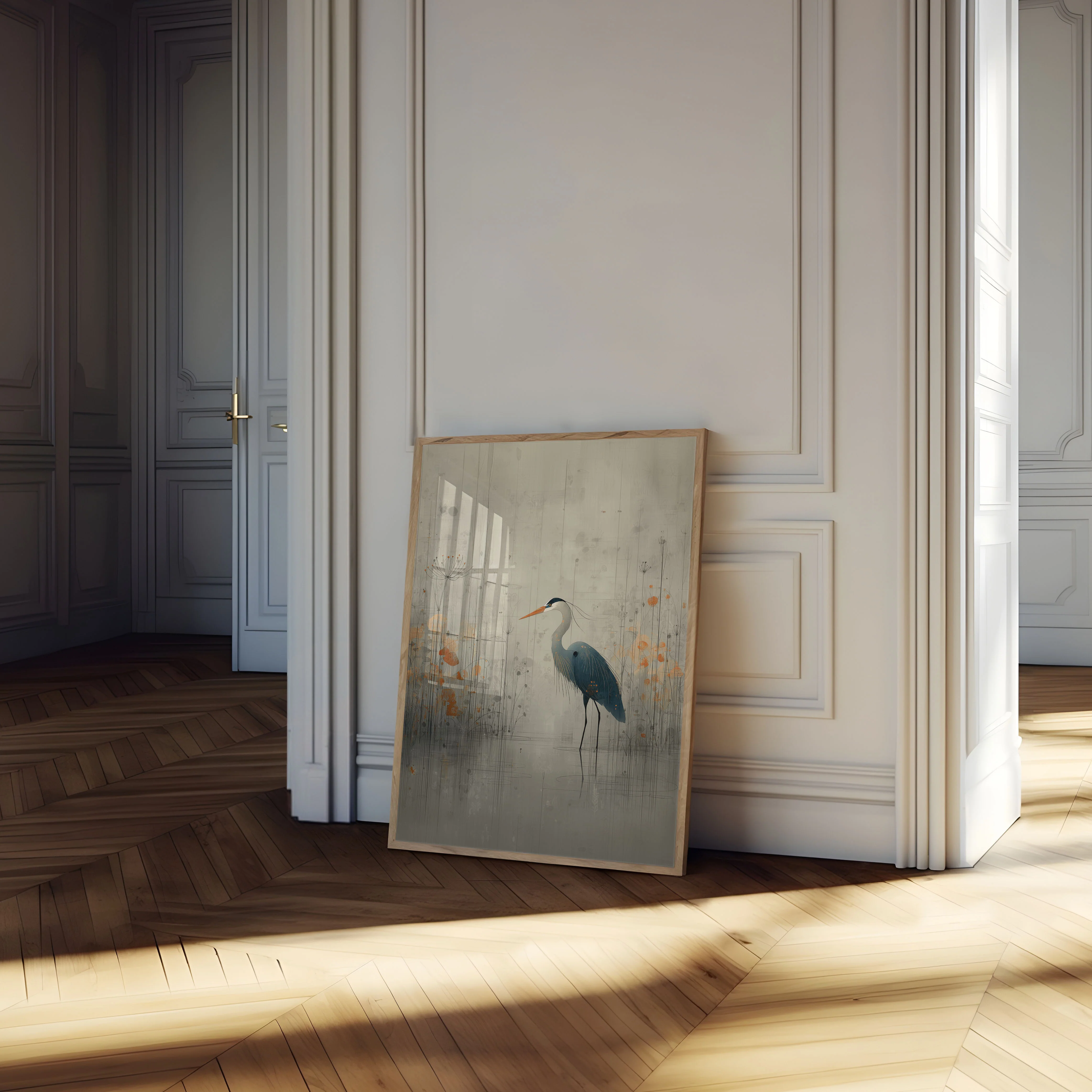 Blue Heron Wetlands Poster - Image 4