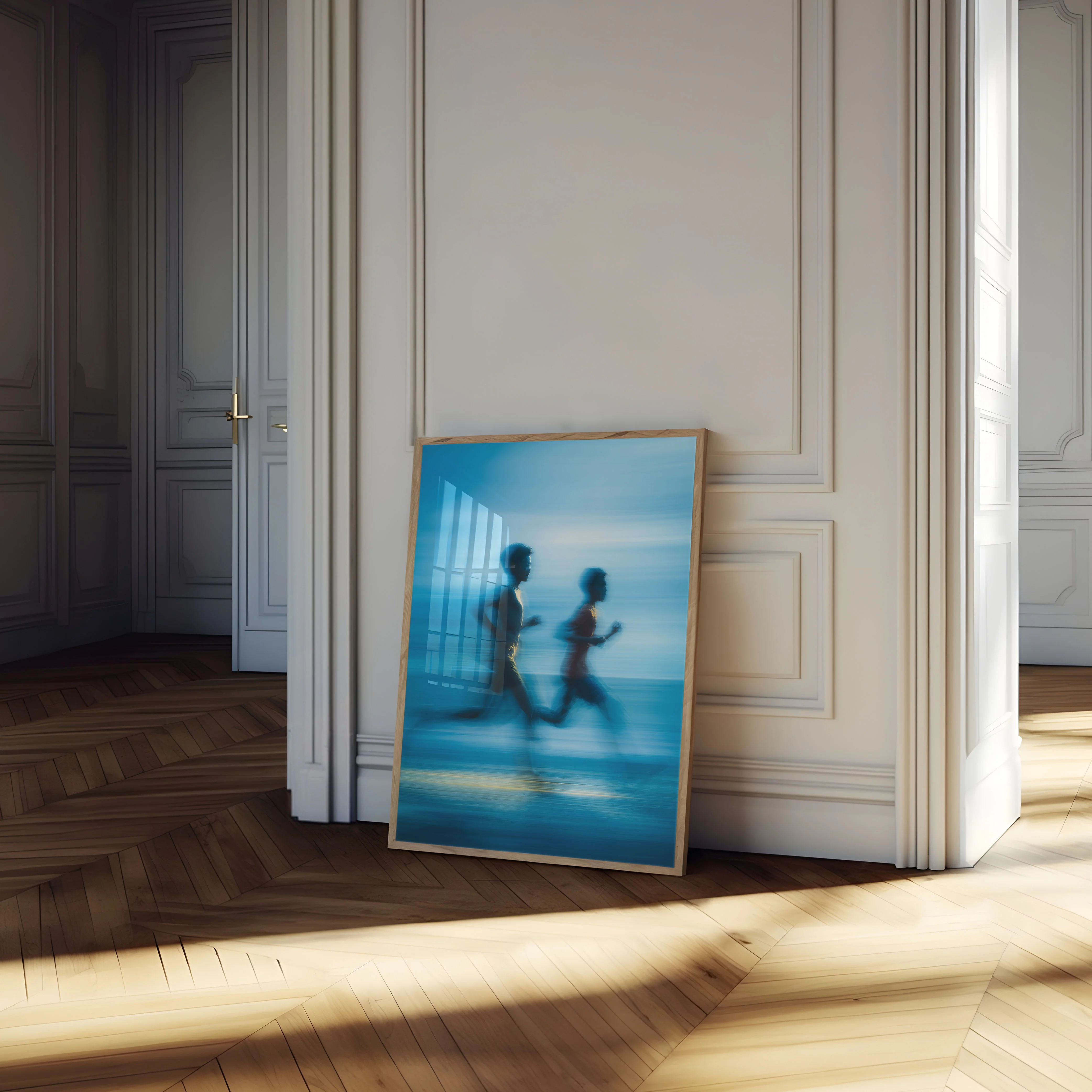 Blurred Motion Running Poster - Image 4