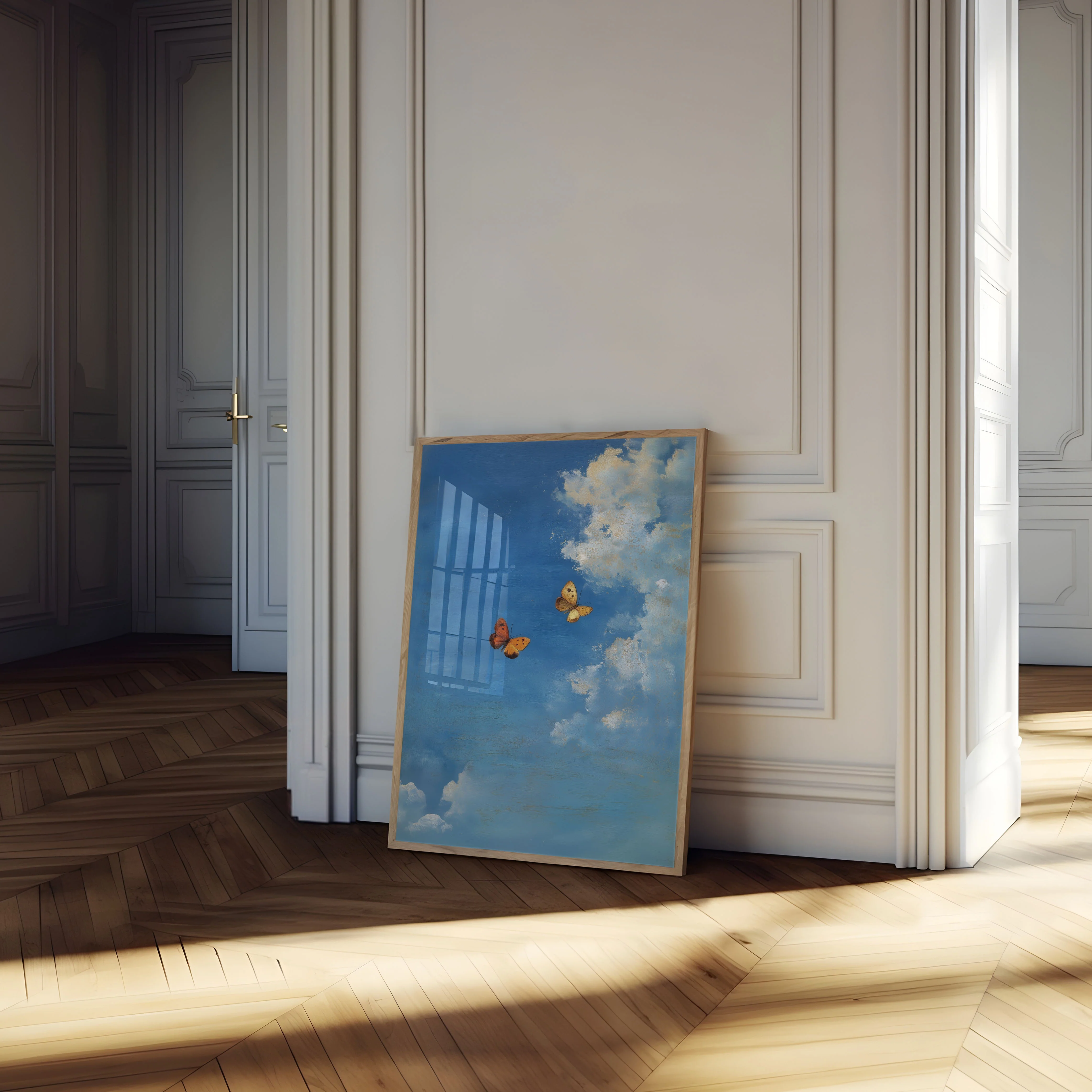 Butterflies Dancing in Sky Poster - Image 4