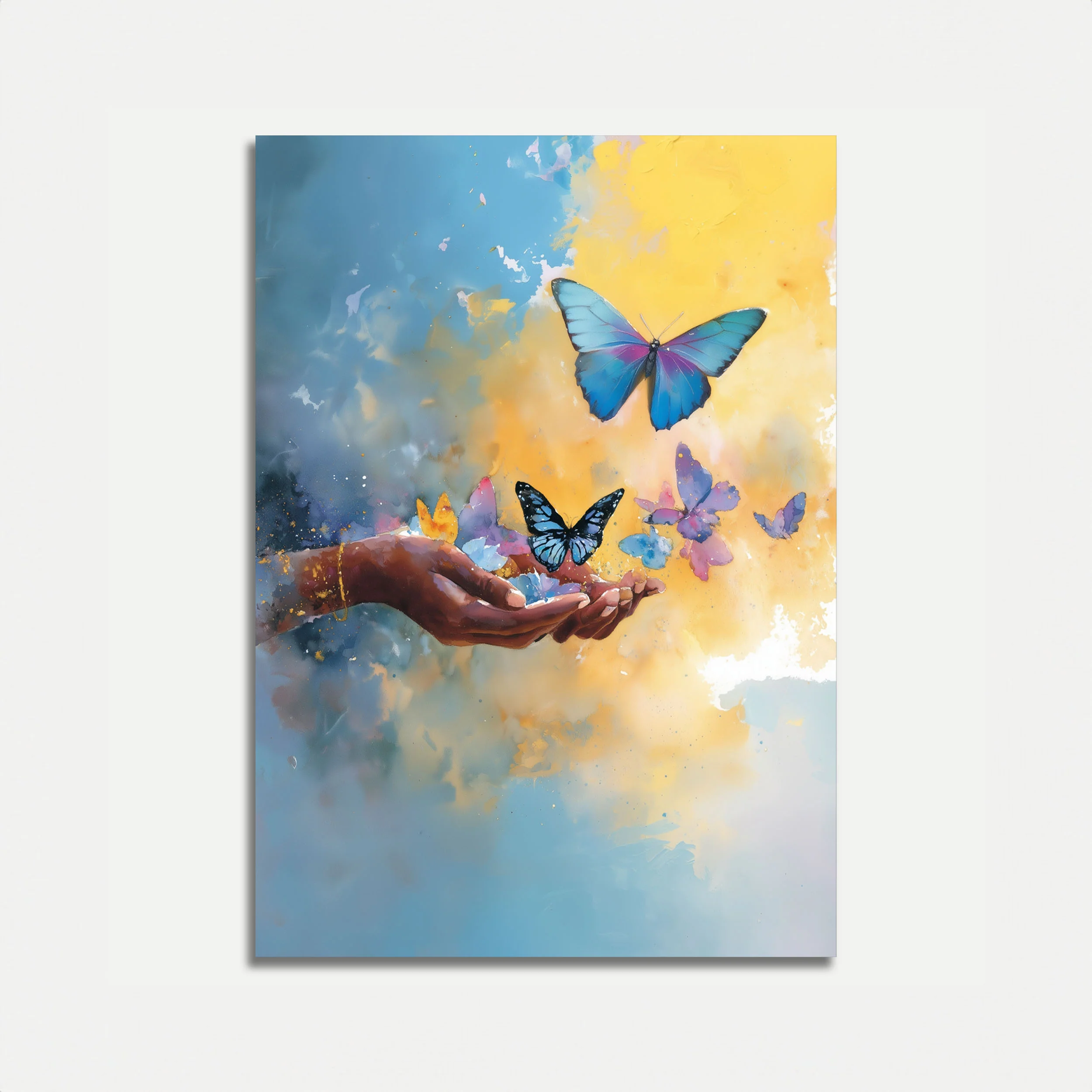 Butterfly Freedom Art Poster