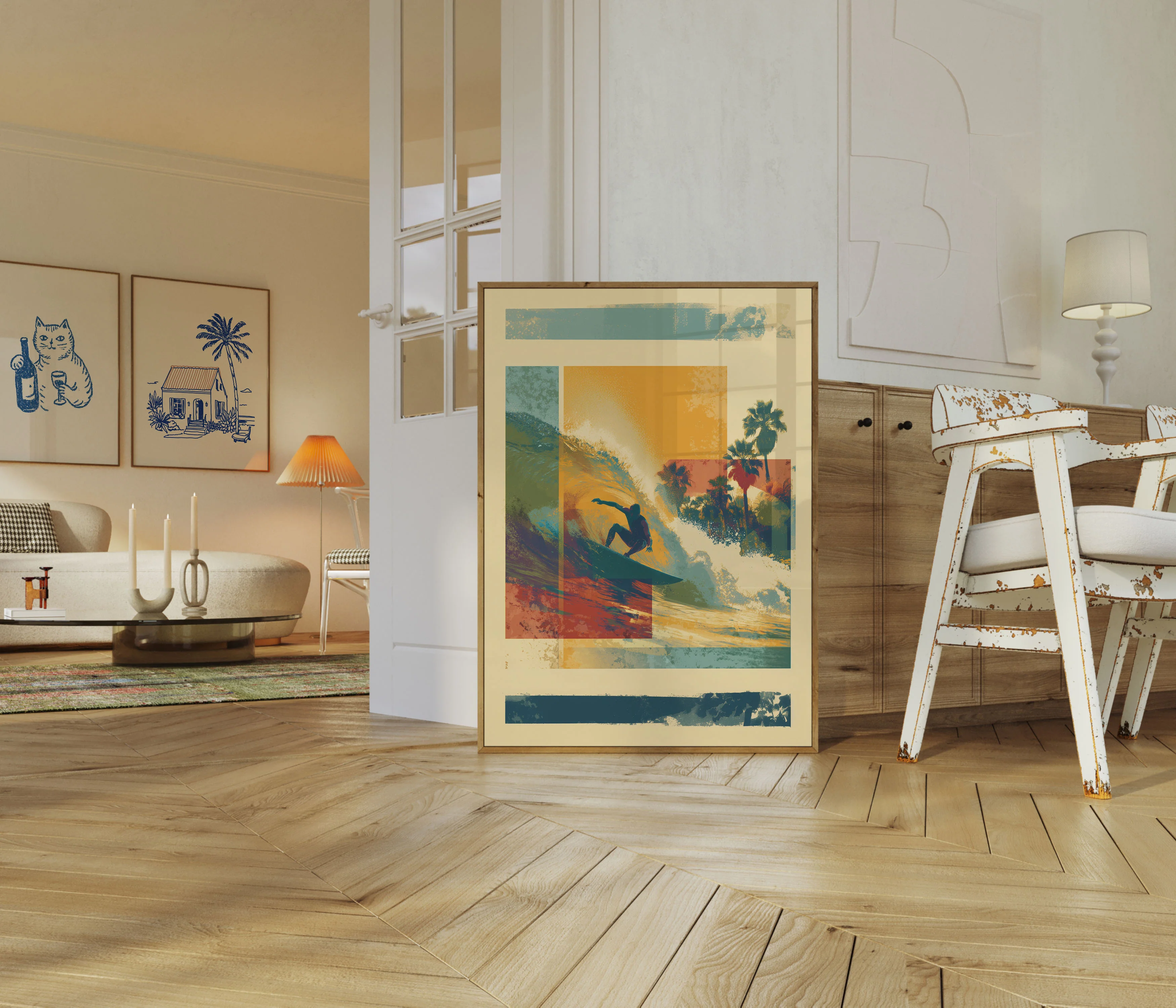 California Surf Vibes Poster - Image 5