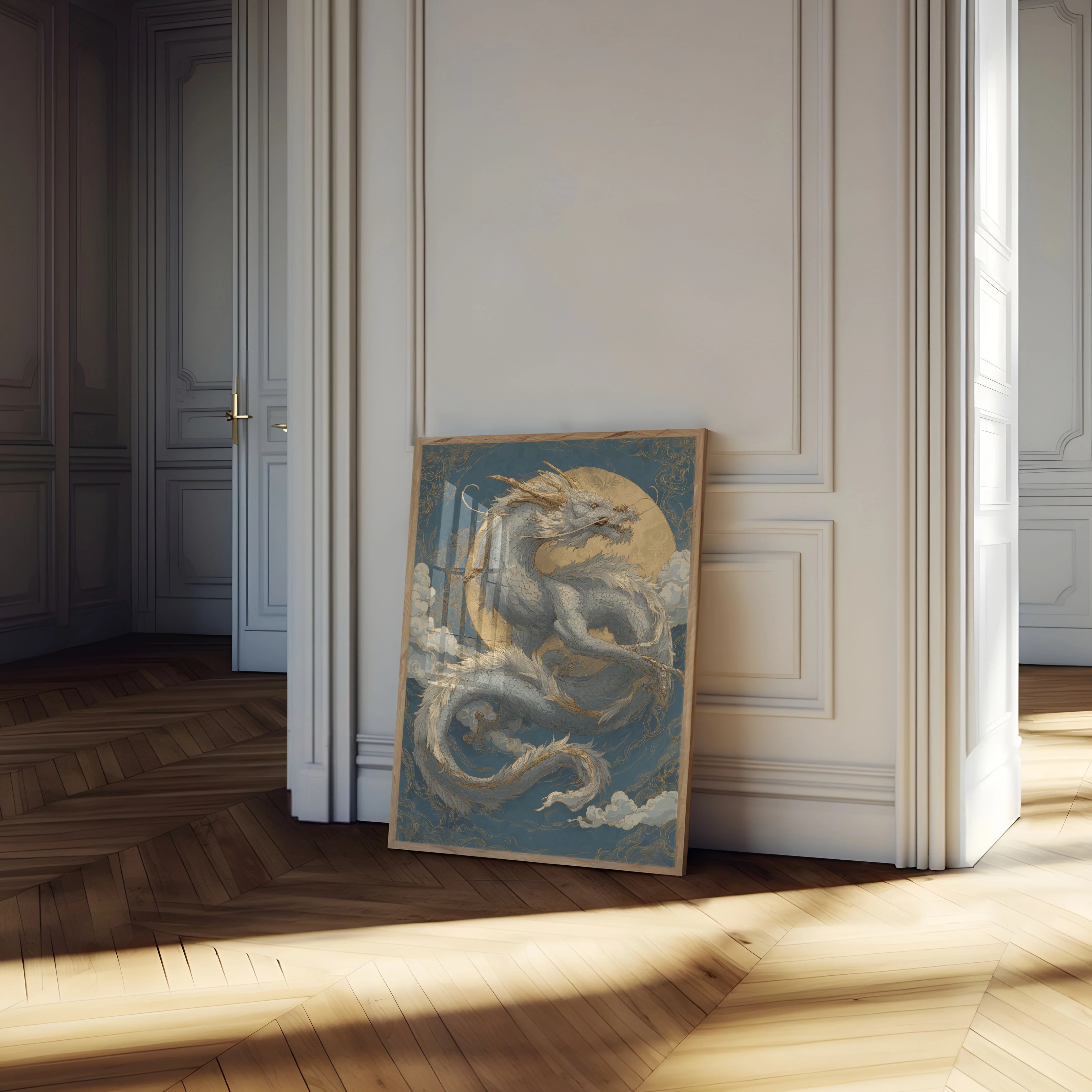 Celestial Dragon Harmony Poster - Image 4