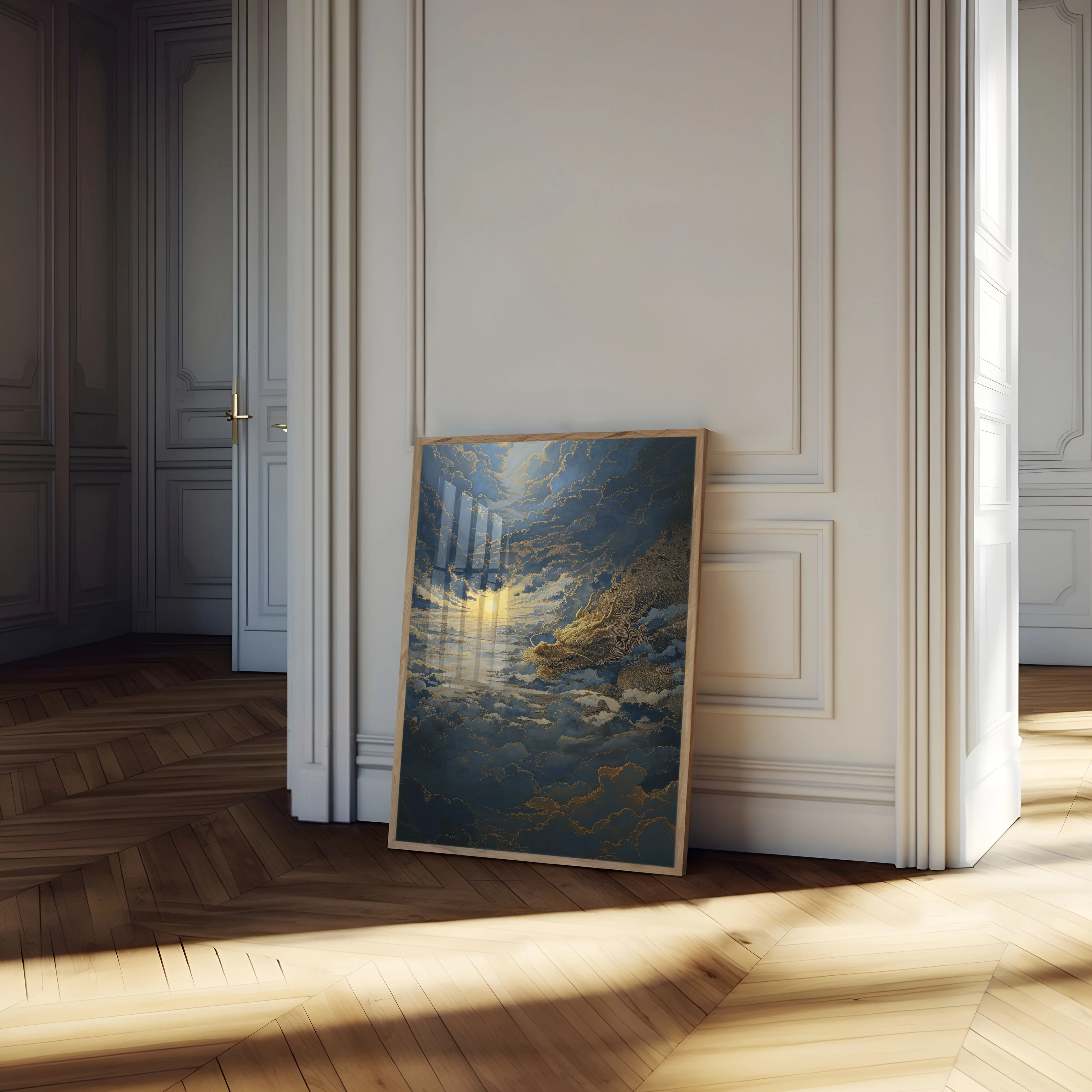 Celestial Dragon Sky Poster - Image 4