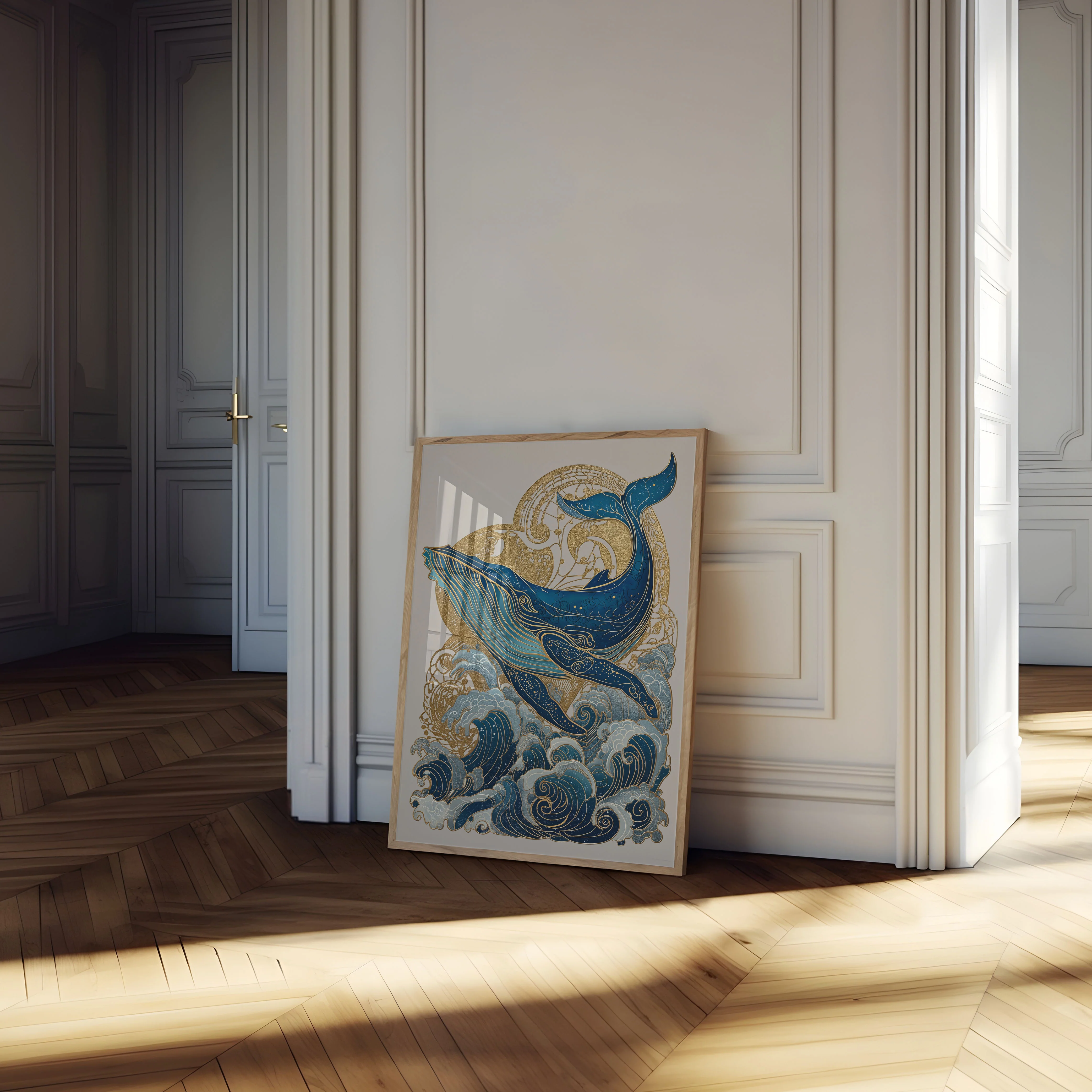 Celestial Ocean Giants Poster - Image 4