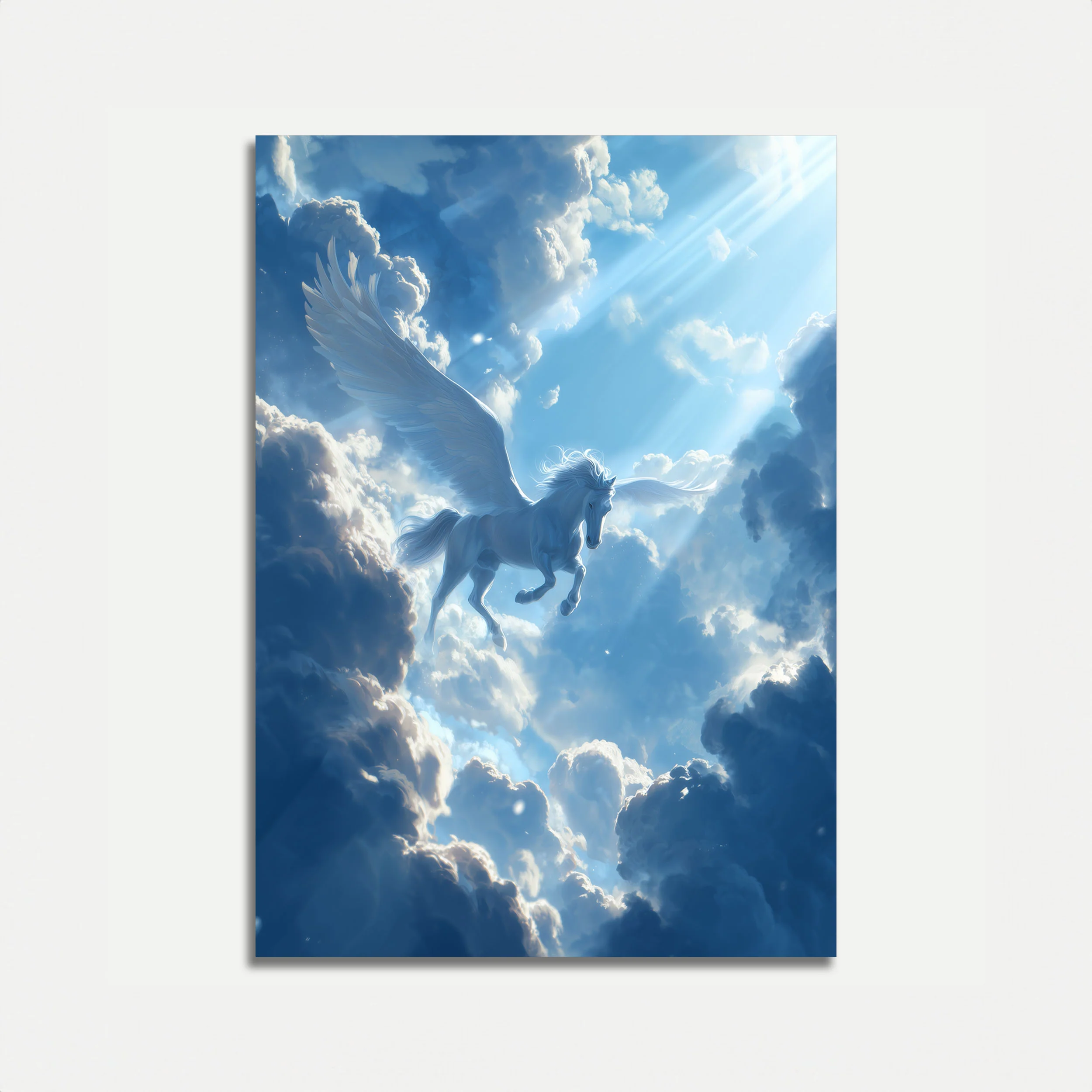 Celestial Pegasus Sky Poster