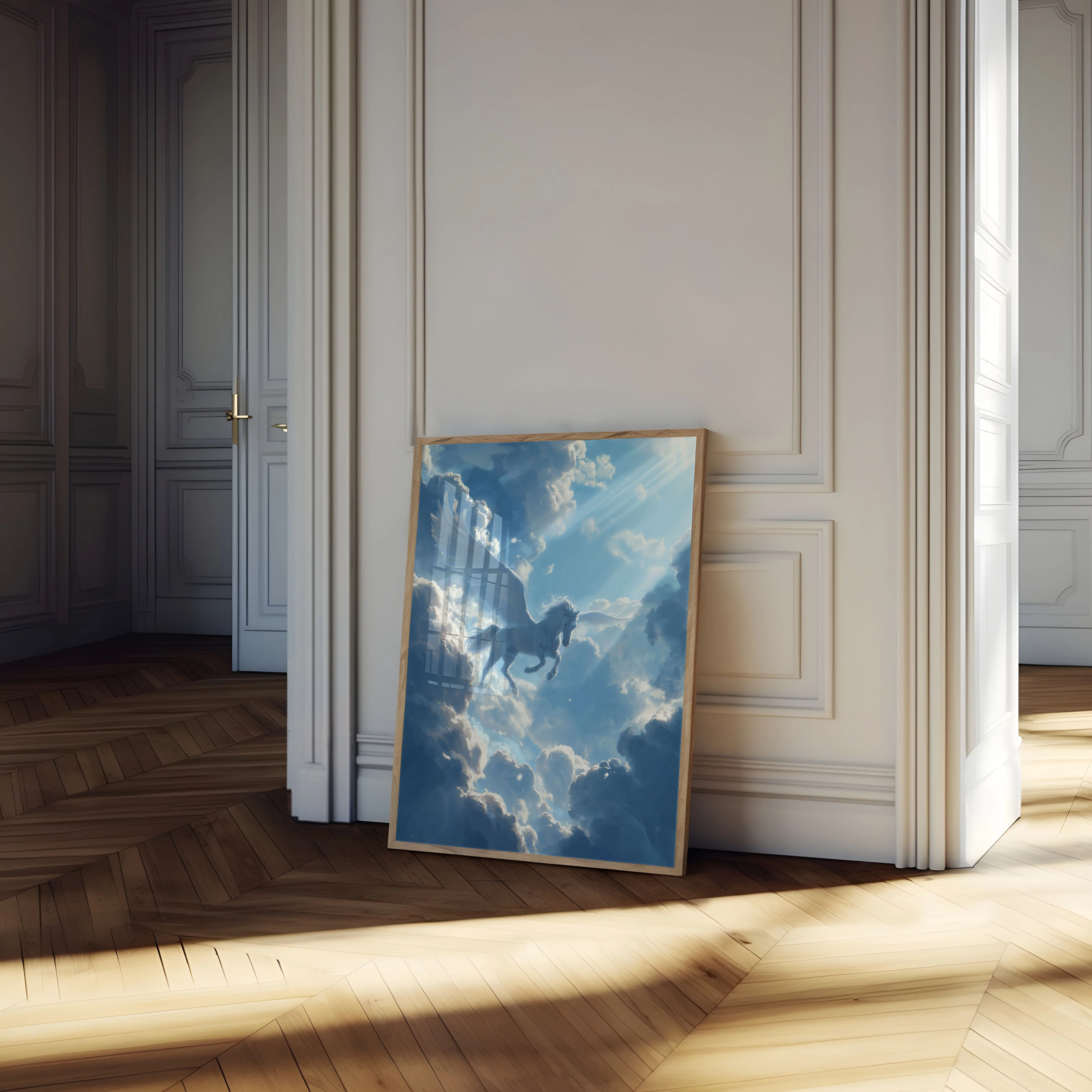 Celestial Pegasus Sky Poster - Image 4