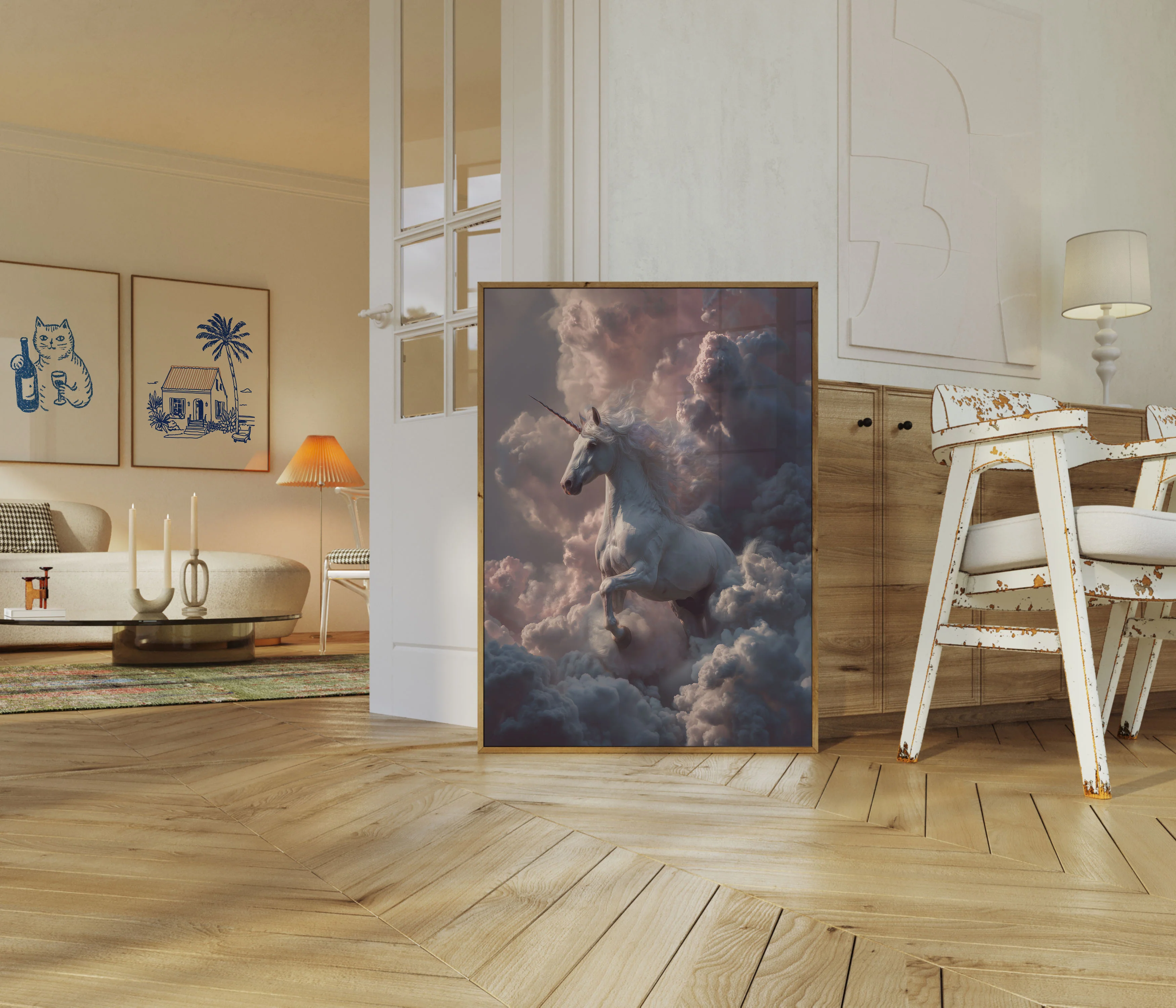 Celestial Unicorn Dream Poster - Image 5