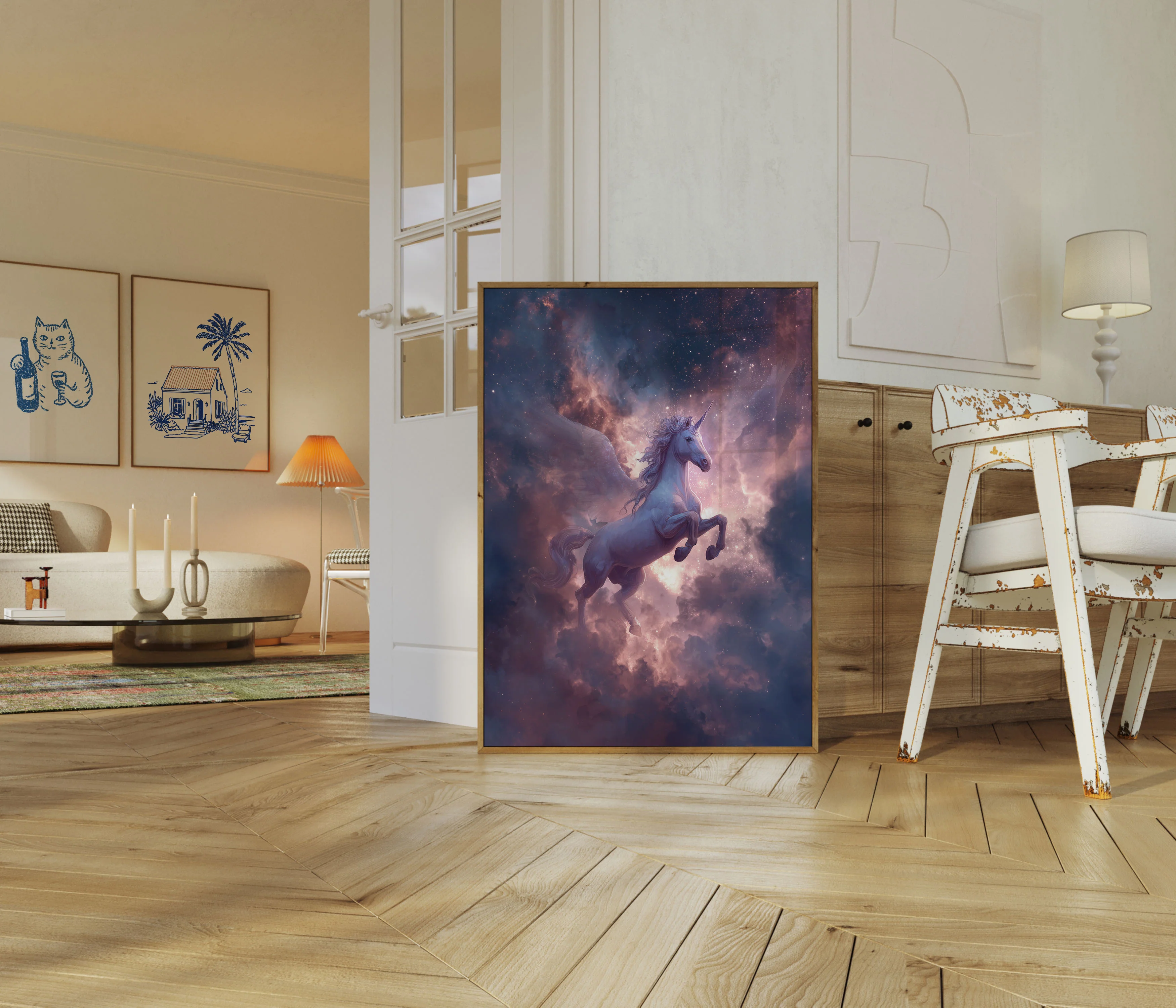 Celestial Unicorn Dream Poster - Image 5