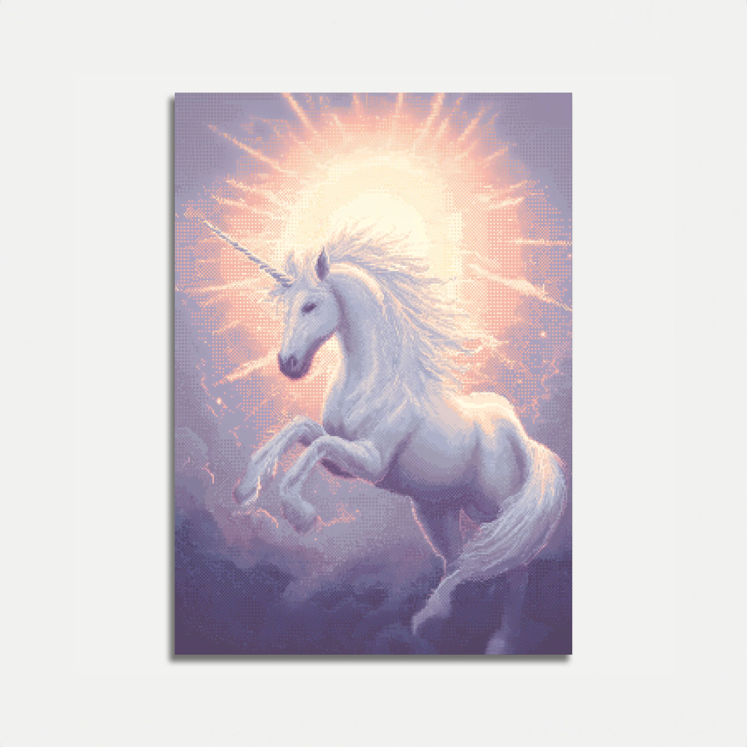 Celestial Unicorn Radiance Poster